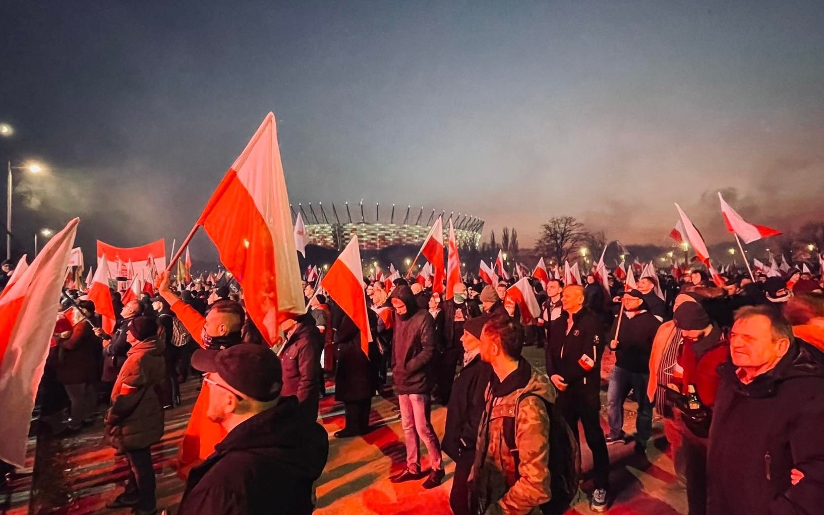 Warszawa, 11.11.2021; Marsz Niepodległości
