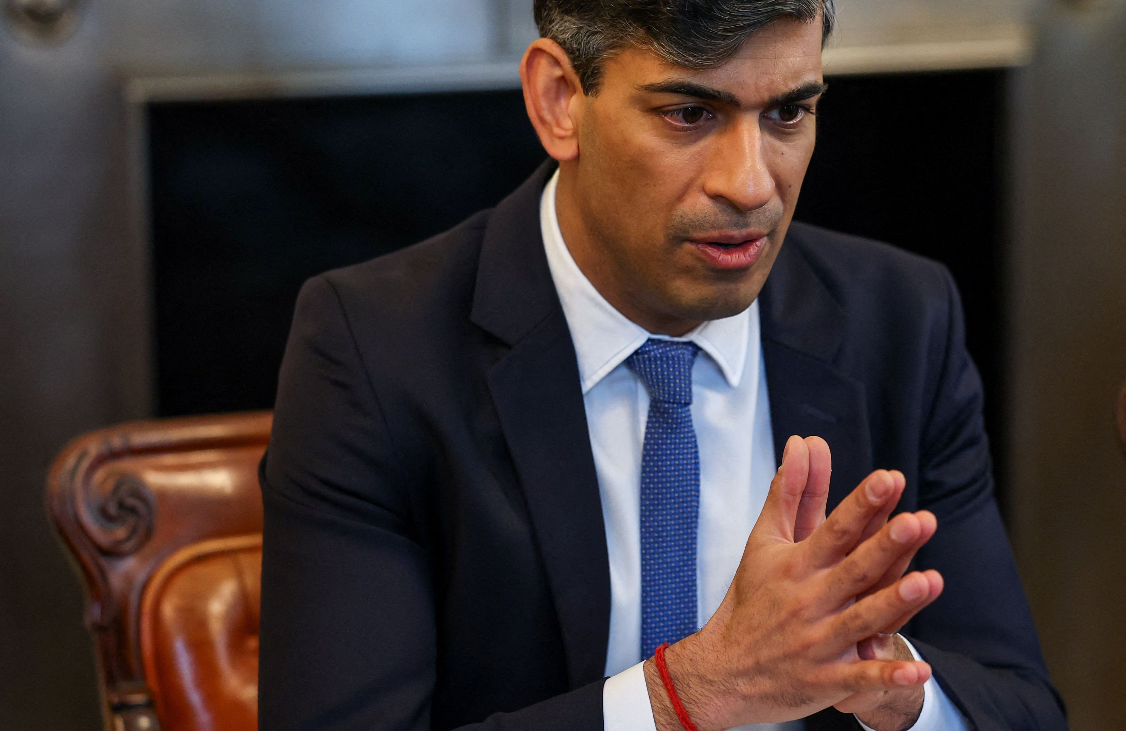 Premier Wielkiej Brytanii Rishi Sunak
