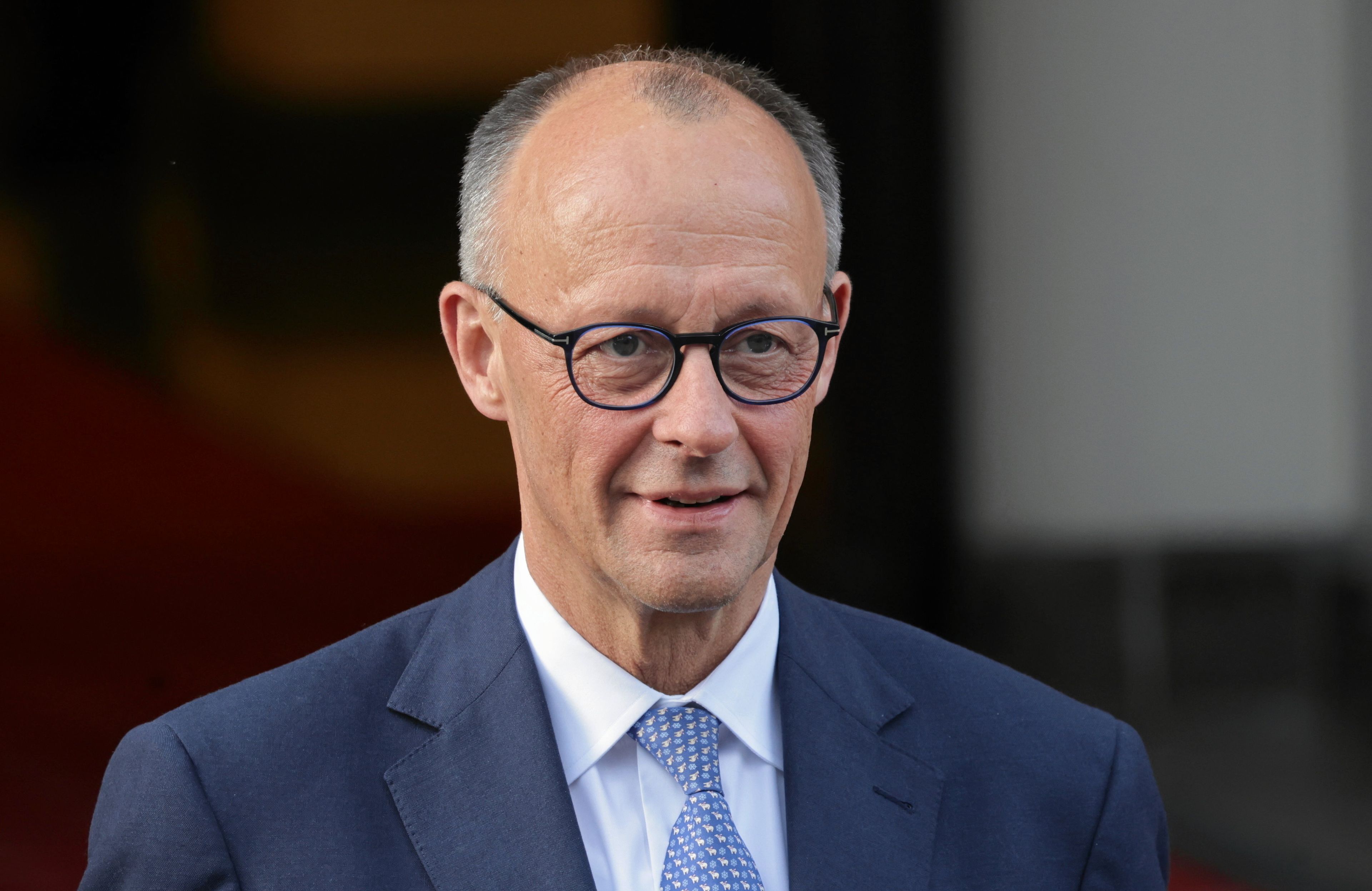 Kanclerz Niemiec Friedrich Merz z wizyta w Polsce