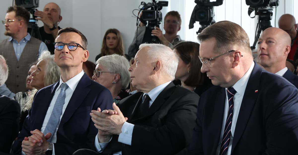 Spójrzcie na te sondaże. Awantura Morawiecki – Kaczyński to kłótnia na PiS-owskiej stypie