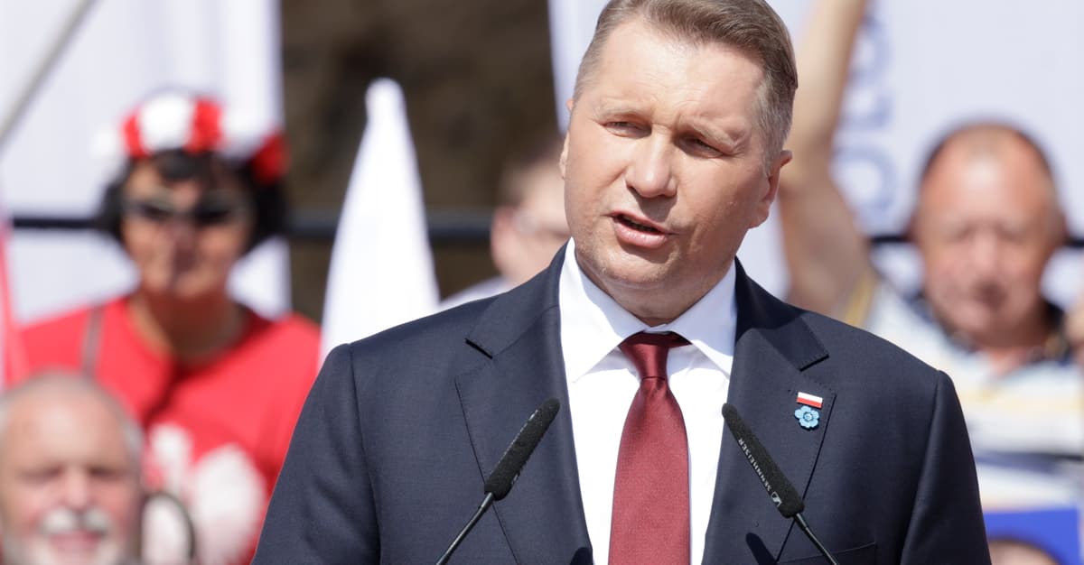 Przemysław Czarnek w Kłodzku zapowiada rozliczenia prokuratorów i urzędników