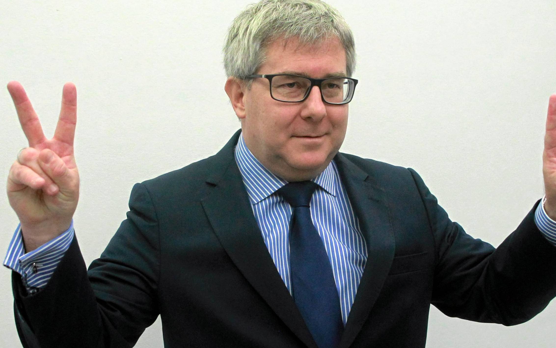 23.02.2015 Warszawa . Sejm . Europosel Ryszard Czarnecki .
Fot.  Przemek Wierzchowski / Agencja Gazeta