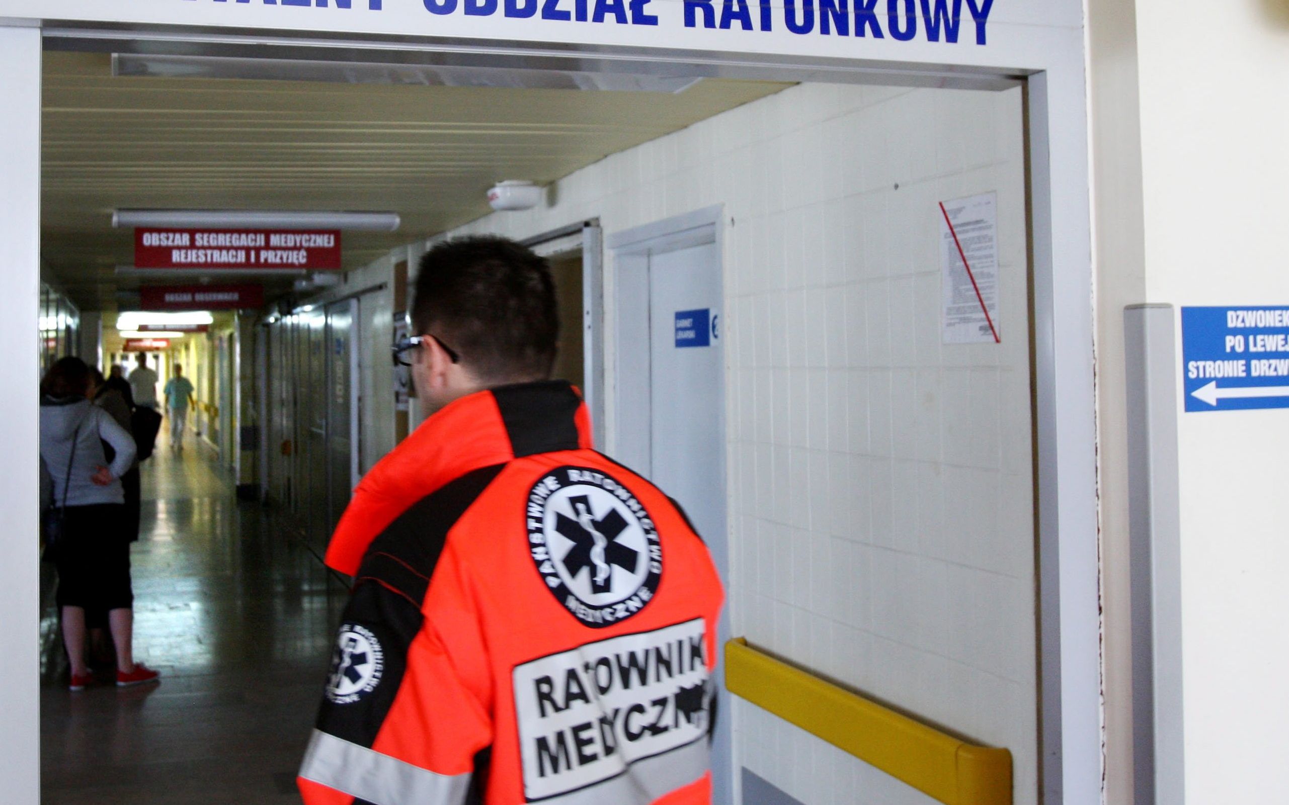 21.04.2013 LUBLIN AL KRASNICKIE ODDZIAL RATUNKOWY SOR SZPITALA WOJEWODZKIEGO 
FOT. JAKUB ORZECHOWSKI / AGENCJA GAZETA
