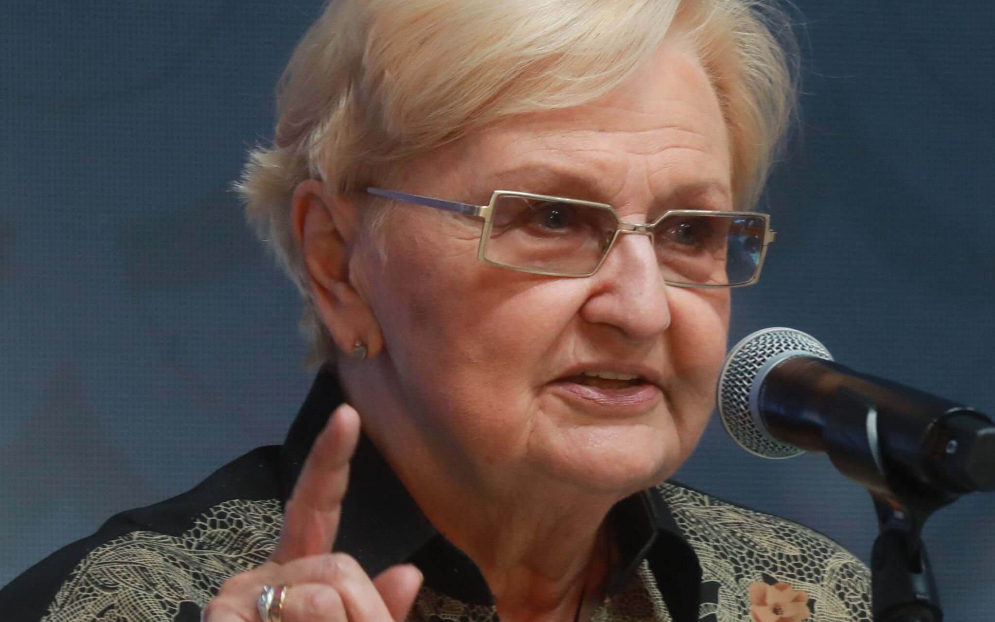 04.09.2019 Warszawa . Ewa Letowska podczas nominacji do plebiscytu Warszawianka Roku i Warszawianka Przemian .
Fot. Jacek Marczewski / Agencja Gazeta
