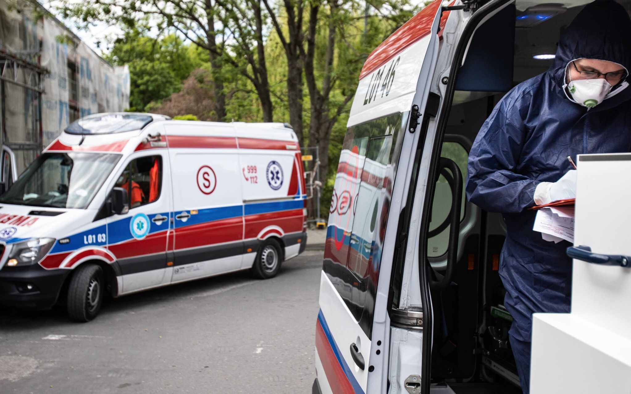 01.06.2020 Lublin . Samodzielny Publiczny Szpital Kliniczny Numer 4 . Praca medykow ze szpitalnego odzialu ratunkowego podczas epidemii koronawirusa .
Fot. Jakub Orzechowski / Agencja Gazeta