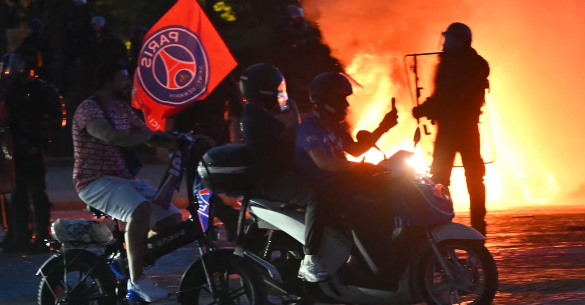 Ponad 780 zatrzymanych po zwycięstwie PSG w Lidze Mistrzów