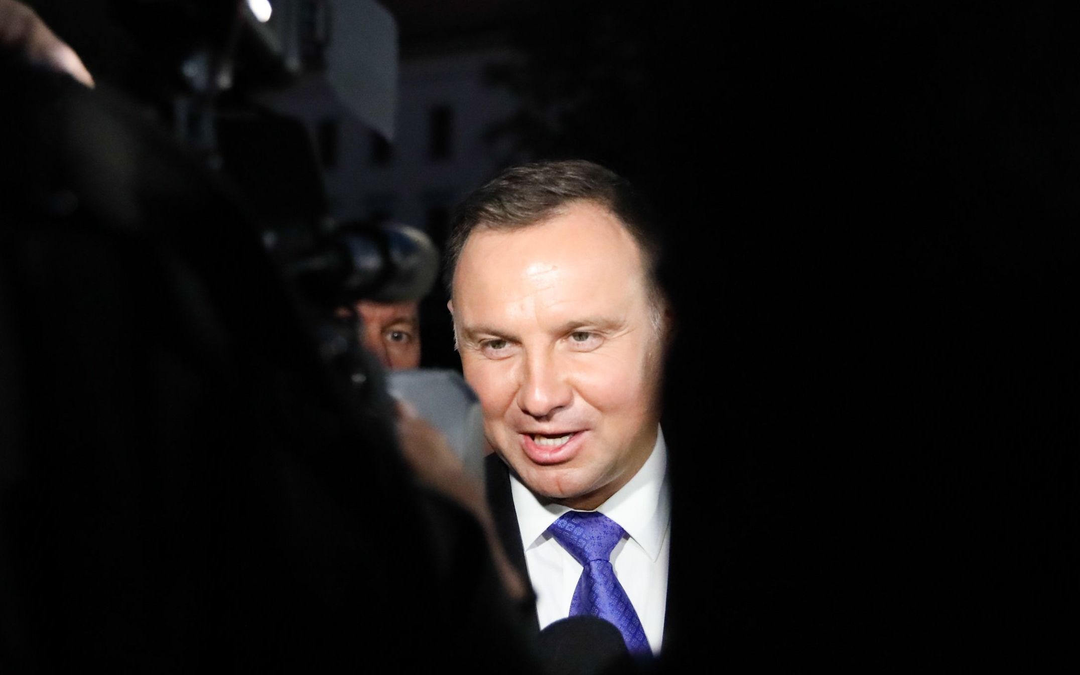 18.06.2019 Krakow , Wawel . Prezydent Andrzej Duda . 70. rocznica urodzin Lecha Kaczynskiego . Fot. Jakub Porzycki / Agencja Gazeta