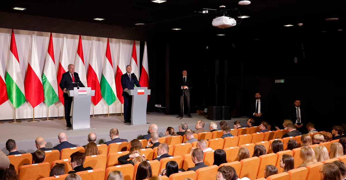 Prezydent Nawrocki: Polacy kochają Węgrów, nienawidzą Władimira Putina