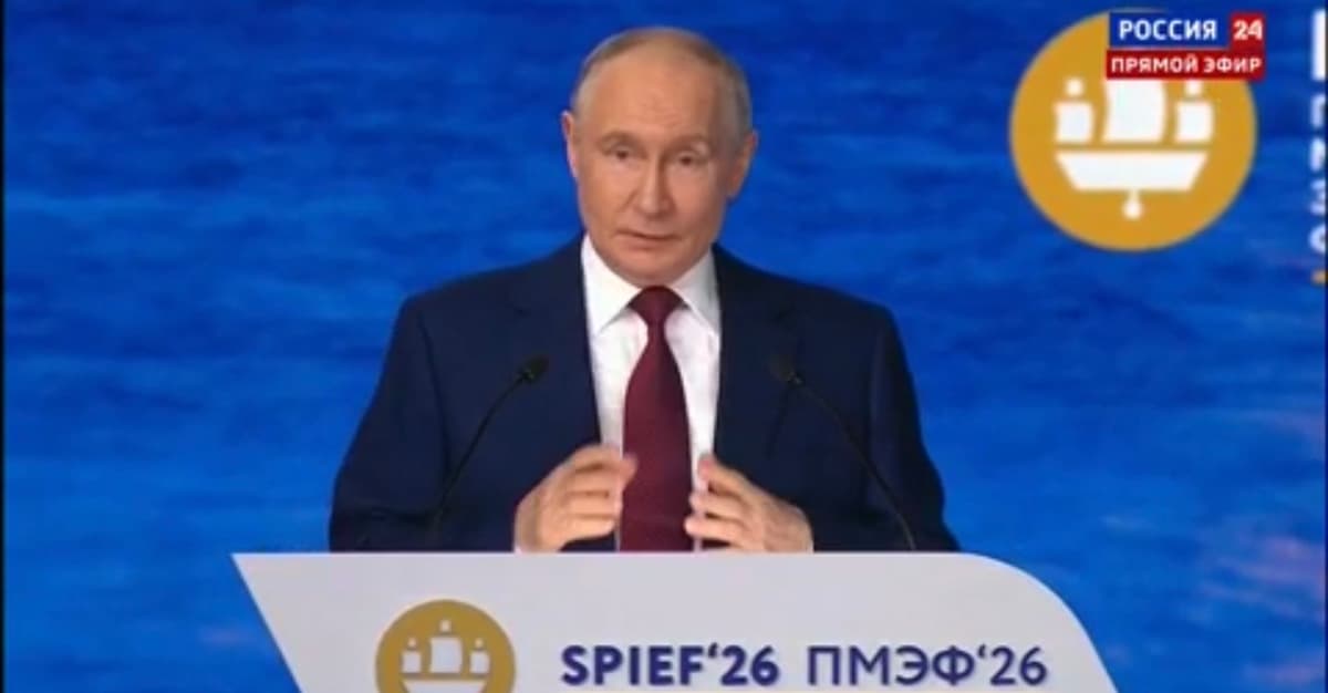 Putin widzi świetlaną przyszłość Rosji. Sposób na ukraińskie drony znajdzie [GOWORIT MOSKWA]