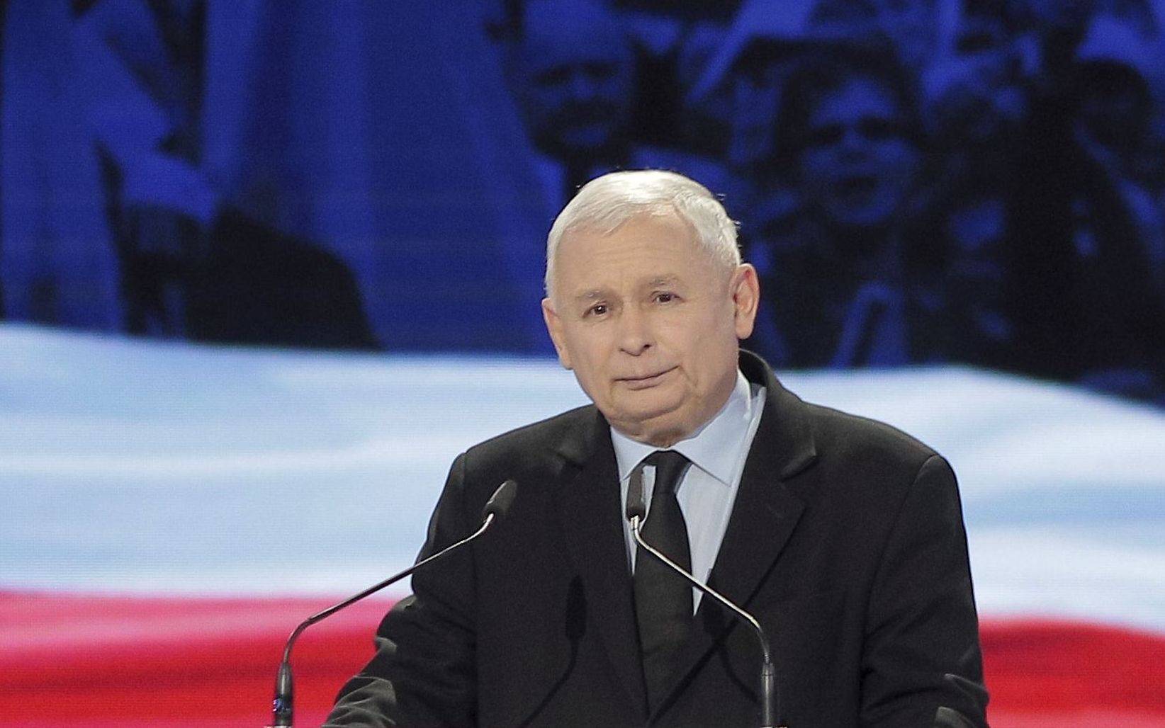 15.12.2018 Szeligi , konwencja Prawo i Sprawiedliwosc  przemawia Jaroslaw Kaczynski
Fot. Dawid Zuchowicz / Agencja Gazeta