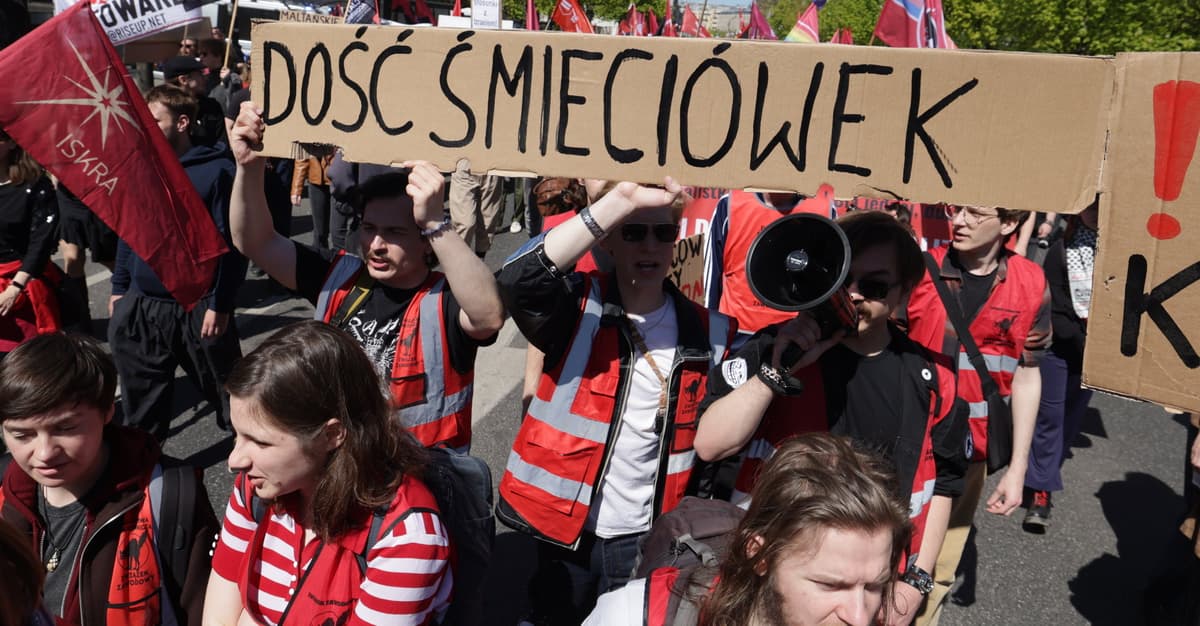 Obchody Święta Pracy. Zandberg: „Normą jest wyzysk”