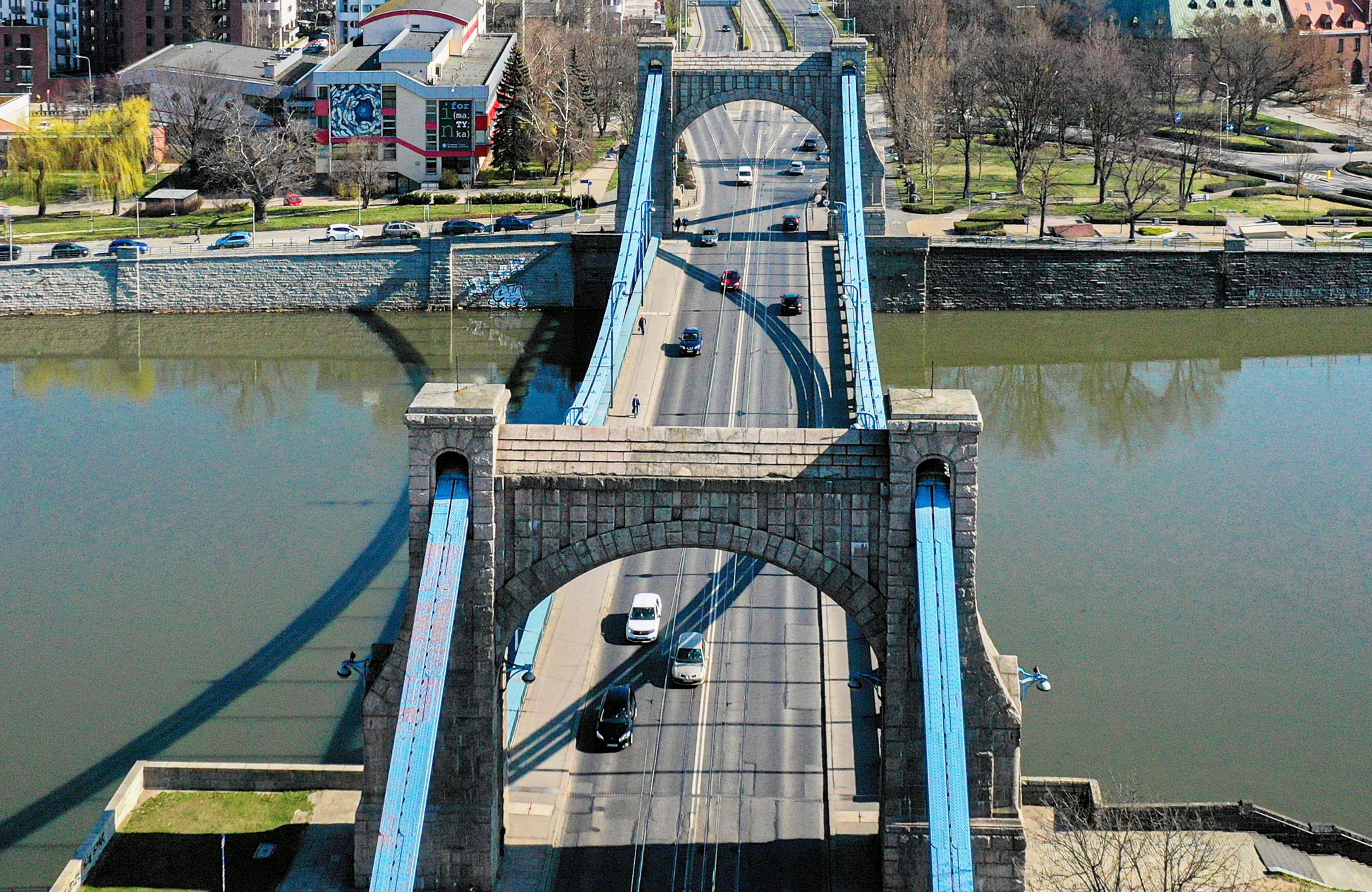 Most Grunwaldzki we Wrocławiu, 23.07.2025
