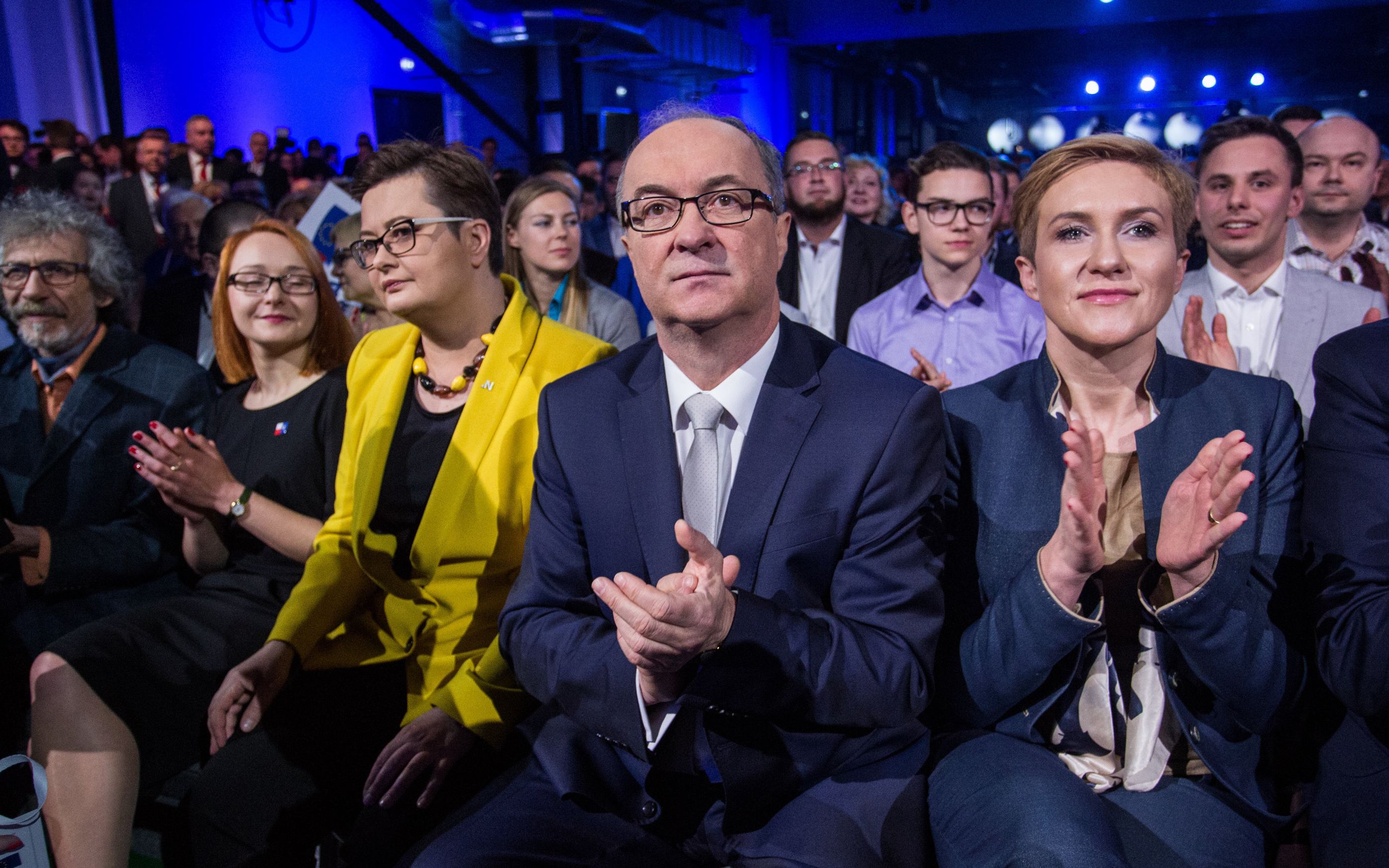 06.04.2019 Warszawa , ulica Modlina 6a . Konwencja wyborcza Koalicji Europejskiej .
Fot. Adam Stepien / Agencja Gazeta