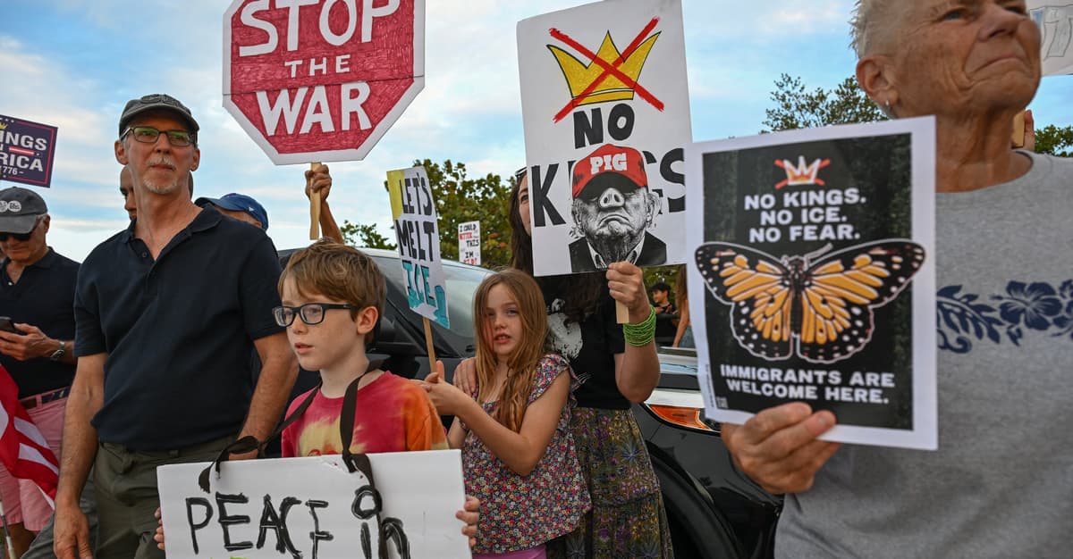 Miliony protestujących na trzeciej demonstracji No Kings
