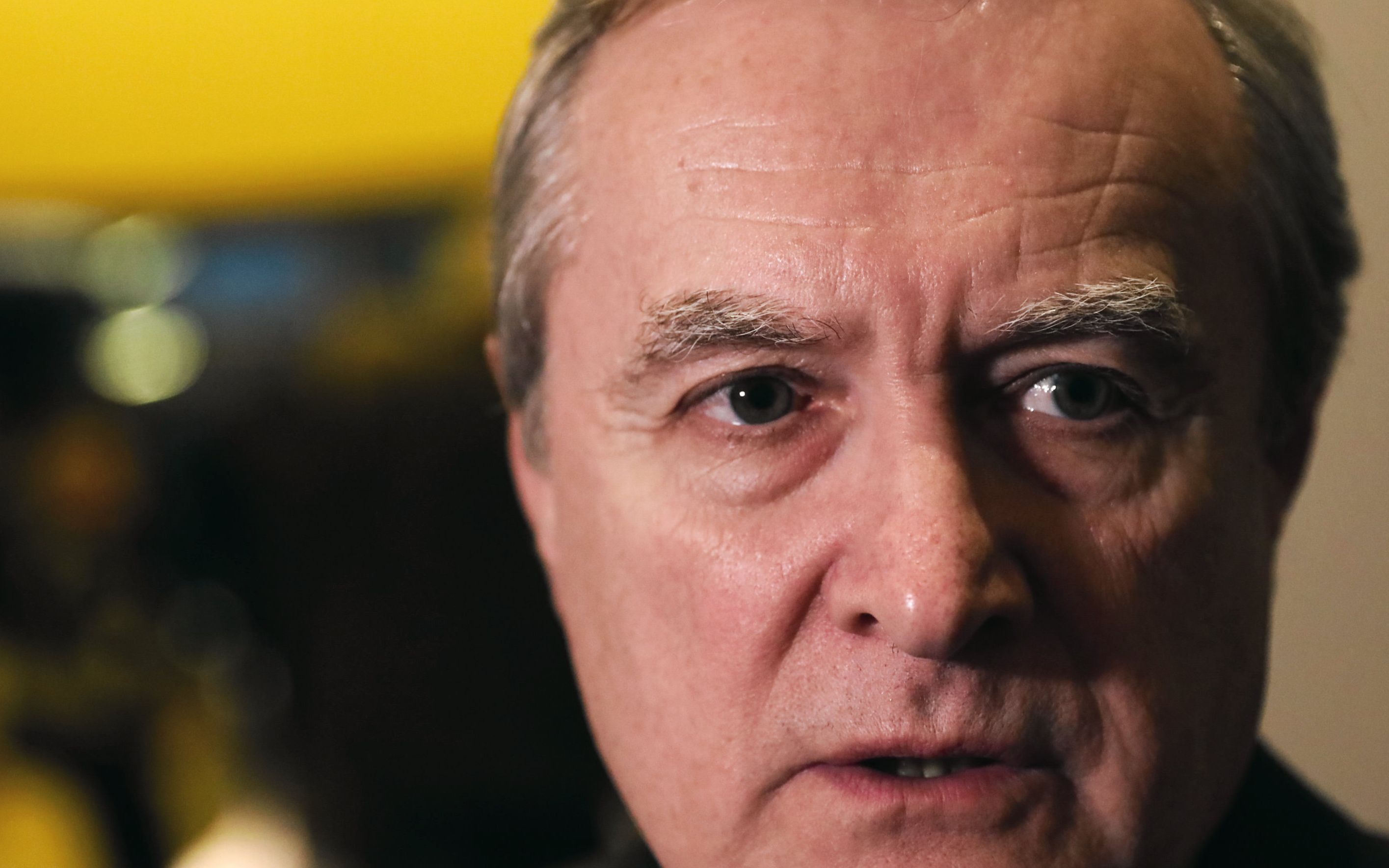 15.01.2019 Krakow . Muzeum Narodowe . Minister kultury i dziedzictwa narodowego Piotr Glinski podczas wernisazu wystawy " Wyspianski . Nieznany ". 
Fot. Jakub Porzycki / Agencja Gazeta