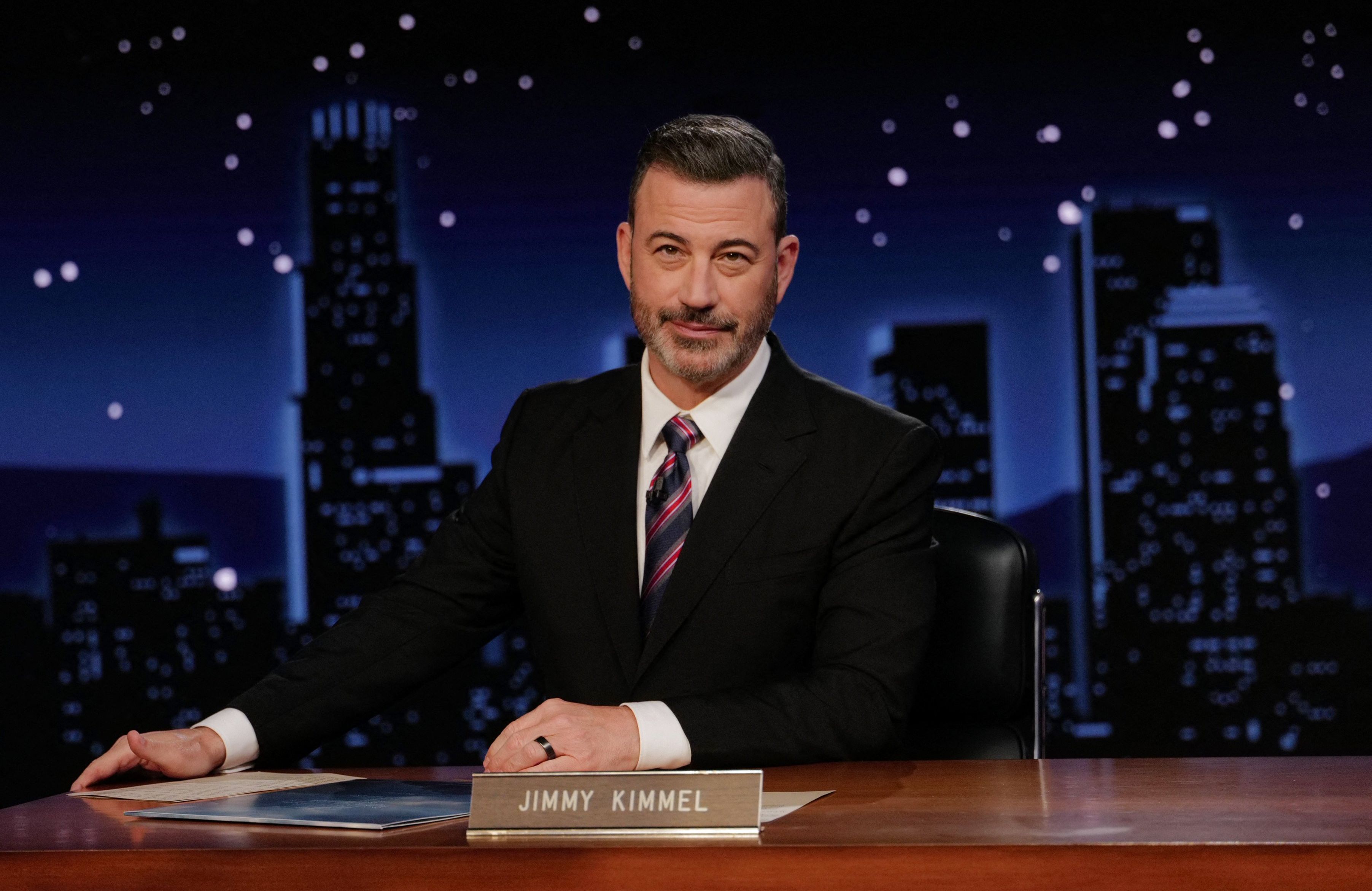 US-ENTERTAINMENT-POLITICS-KIMMEL