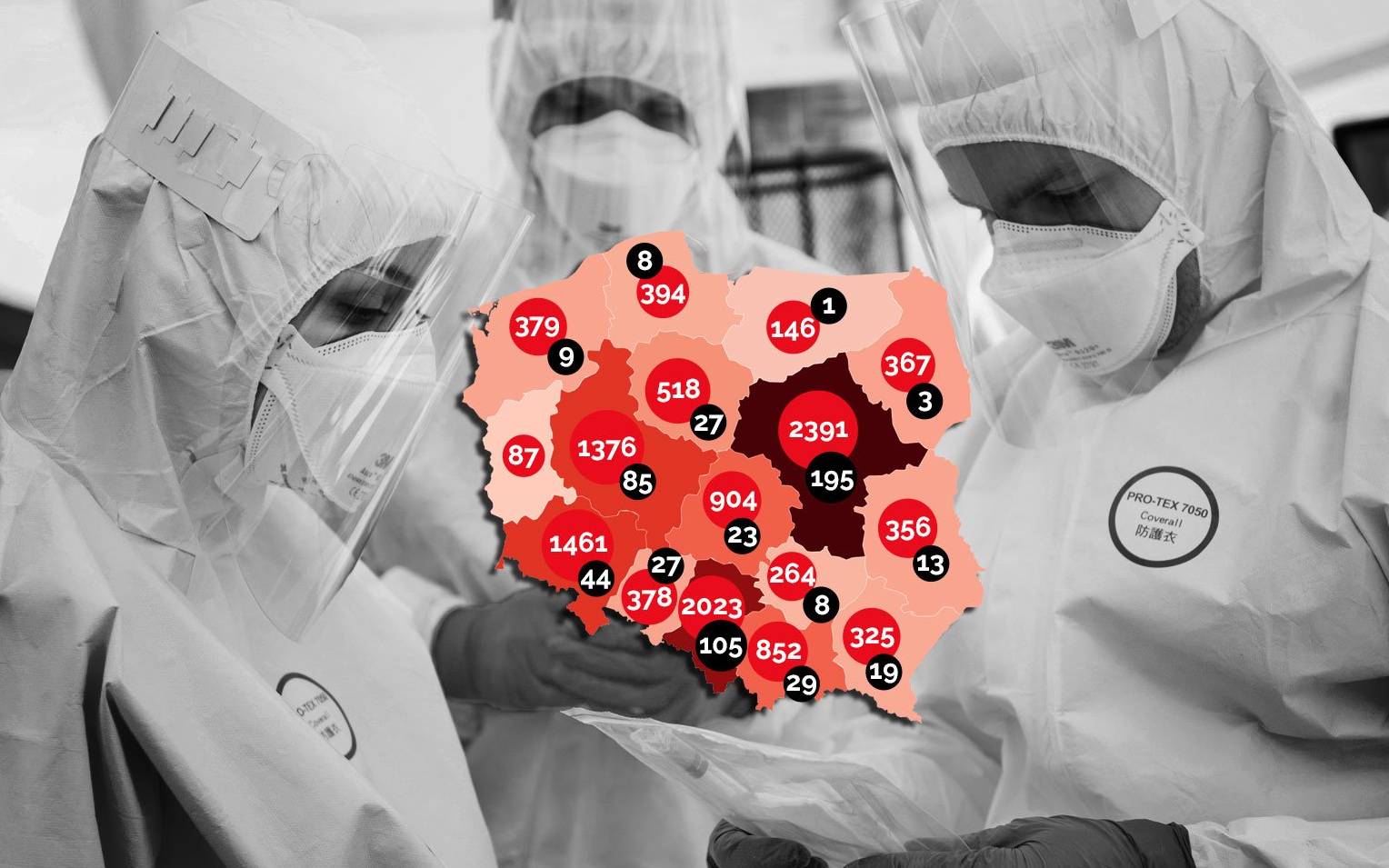 Grafika do artykułu W Polsce epidemia nie wygasa: ministerstwo podało wskaźnik reprodukcji  [RAPORT, WYKRESY]