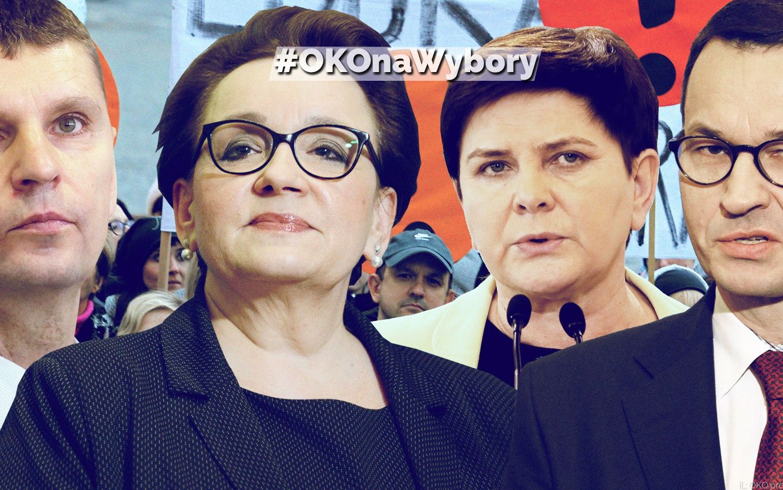 Grafika do artykułu Szydło w 2015: „Zawód nauczyciela zyska należną pozycję i godność”. Co zostało z tej obietnicy?