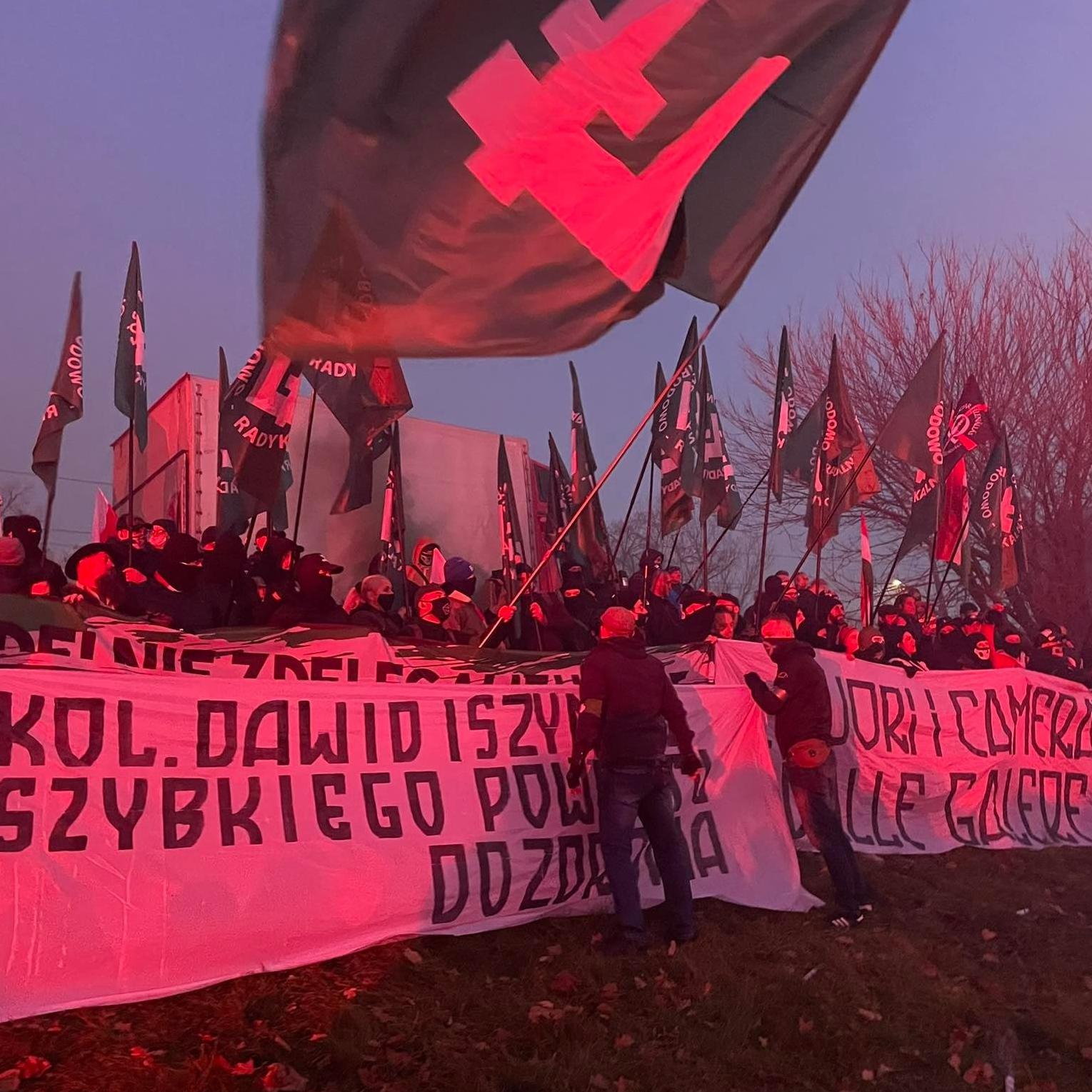 Warszawa, 11.11.2021; Marsz Niepodległości