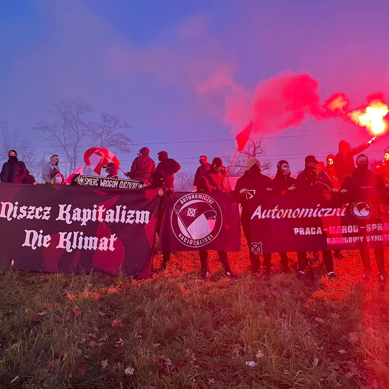 Warszawa, 11.11.2021; Marsz Niepodległości