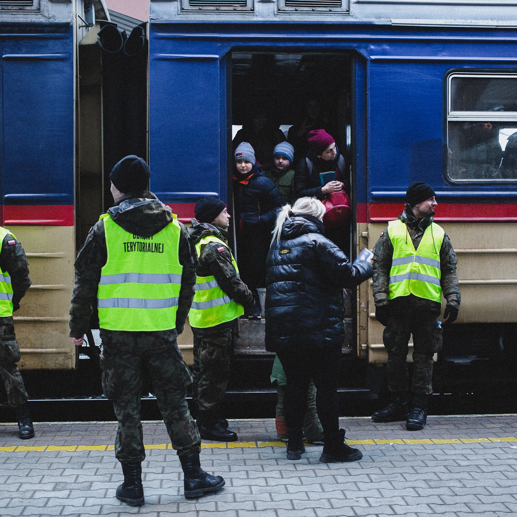 Przemyśl-Medyka-Korczowa-Hrebenne. Granica Polski z Ukrainą. Uchodźcy i punkty pomocowe