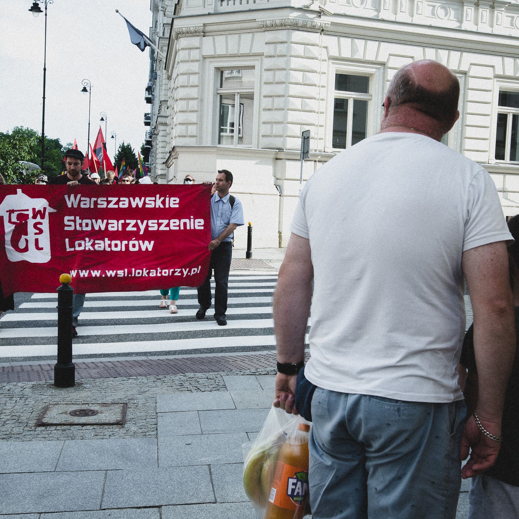 Warszawa, 19.07.2021. Lokatorzy: ani dnia więcej reprywatyzacji