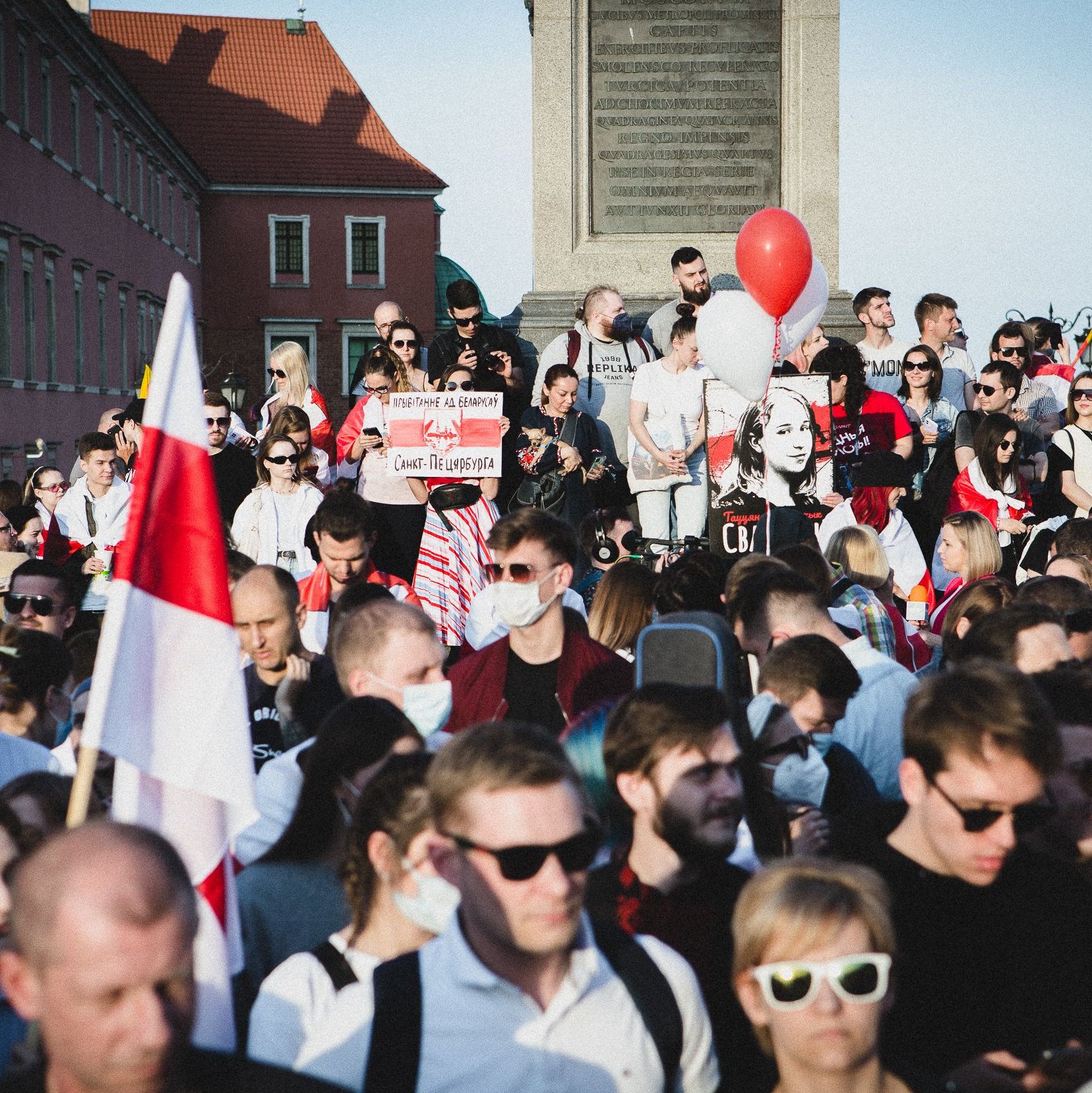 Warszawa, 03.06.2021. Spotkanie ze Swiatlaną Cichanouską w Warszawie