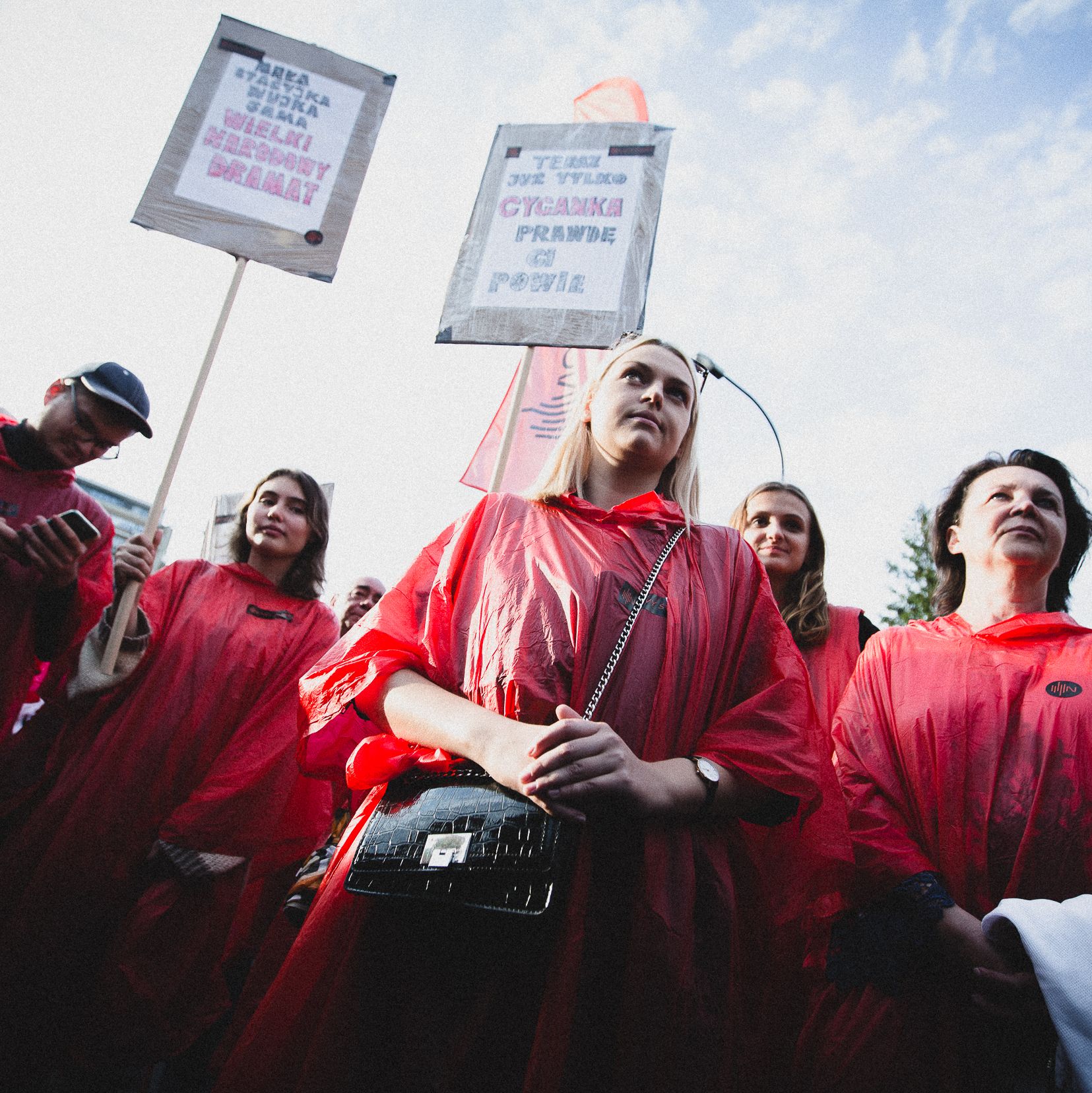 Warszawa, 10.08.2021. Protest przeciw lex TVN pod Sejmem