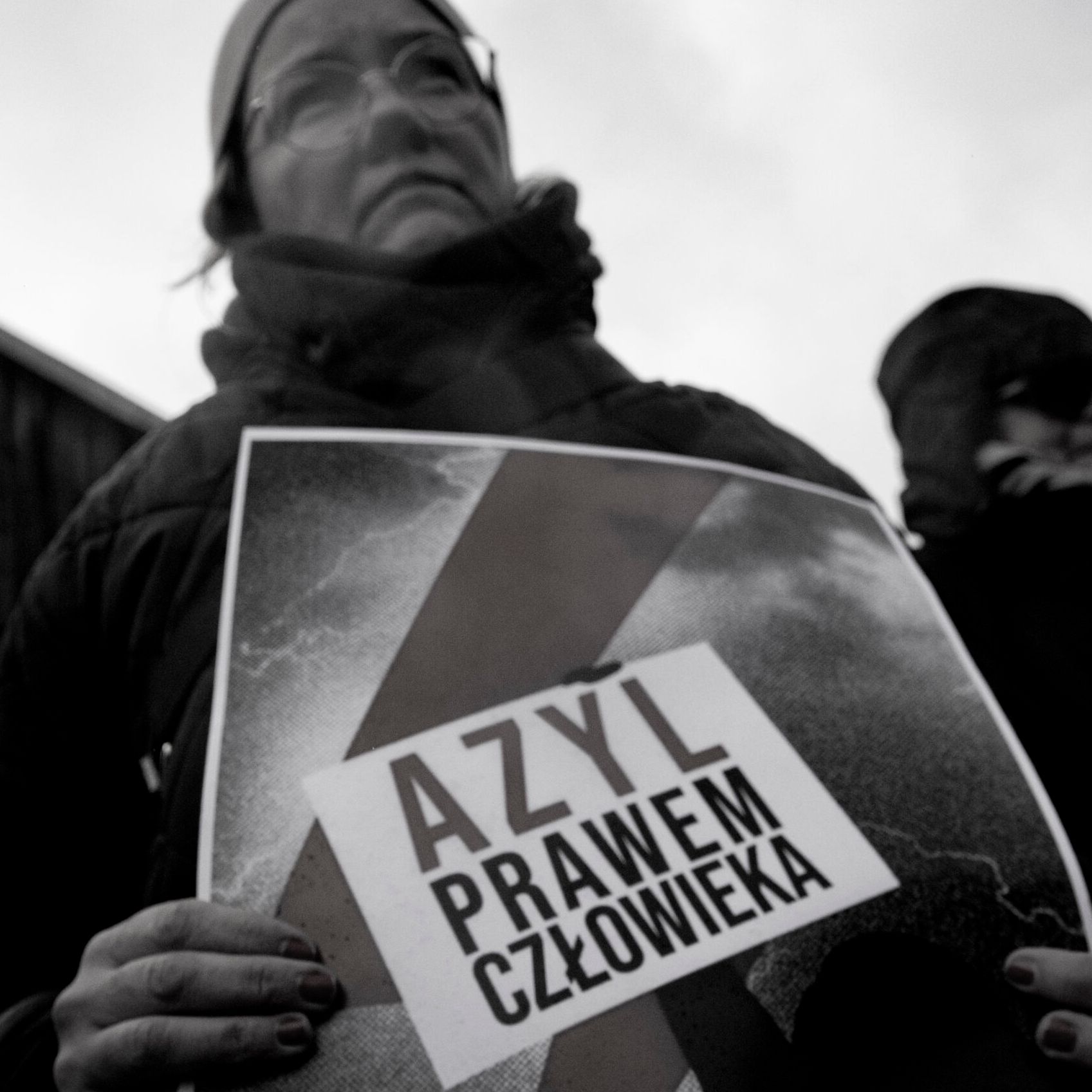 Michałowo, 23.10.2021. Miejsce dzieci nie jest w lesie – protest