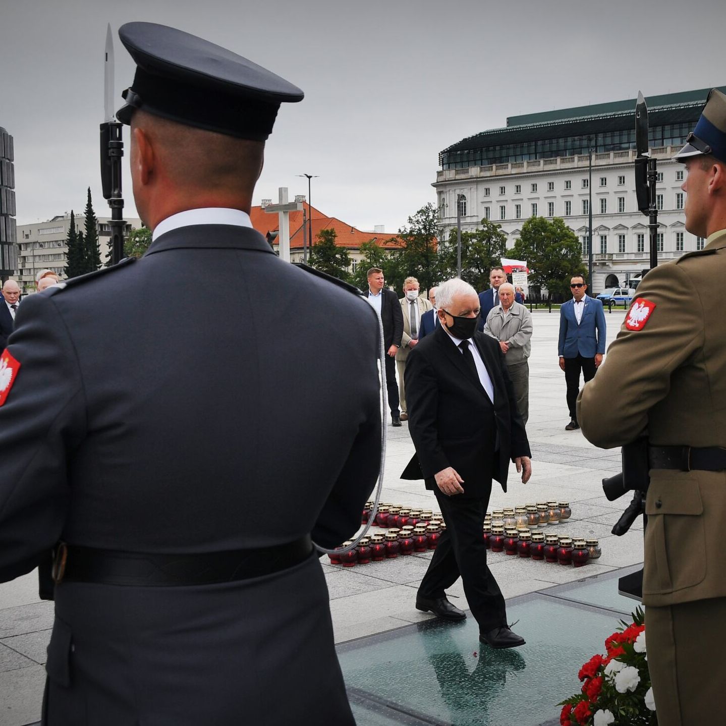 Warszawa, 10.07.2021. Miesięcznica smoleńska