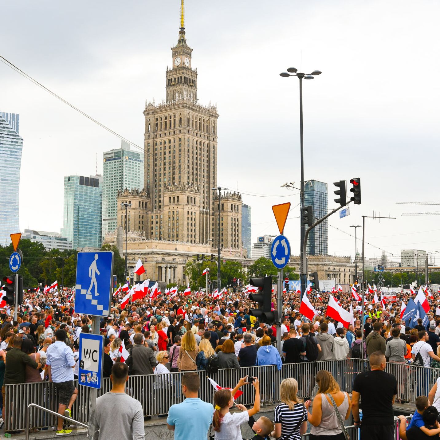 Warszawa, 01.08.2021. 77. rocznica Powstania Warszawskiego