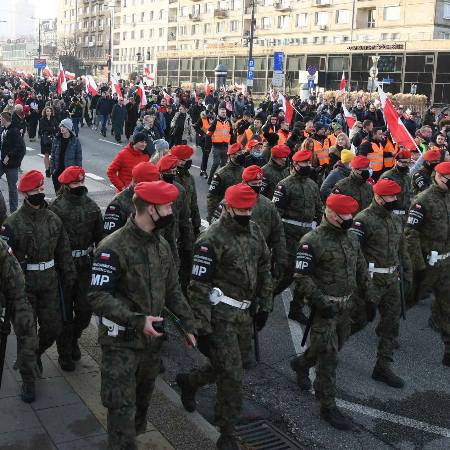 11.11.2021. Marsz niepodległości w Warszawie
