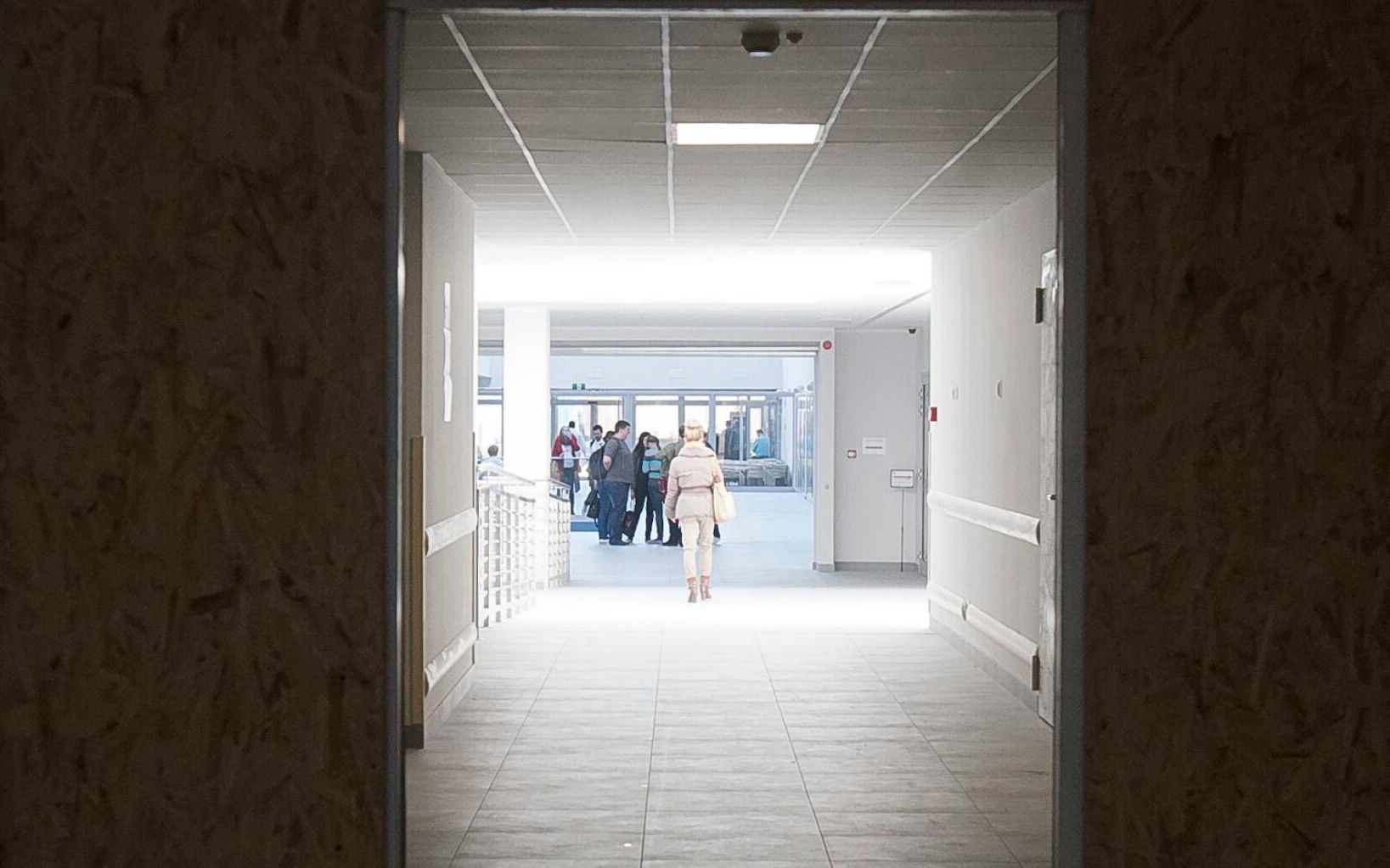 18.03.2015 Bialystok . Uniwersytecki Szpital Kliniczny , nowa czesc . 
Fot. Agnieszka Sadowska/ Agencja Gazeta *** Local Caption *** .