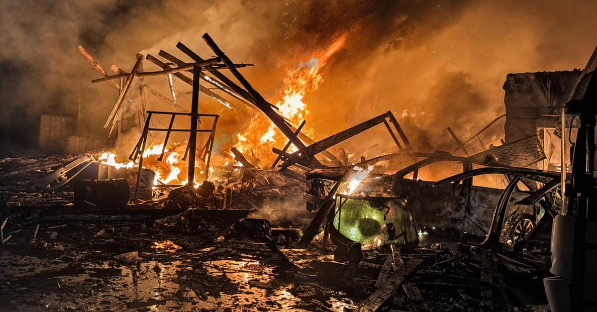 Rosyjski atak na Ukrainę. Płonął port w Izmaile