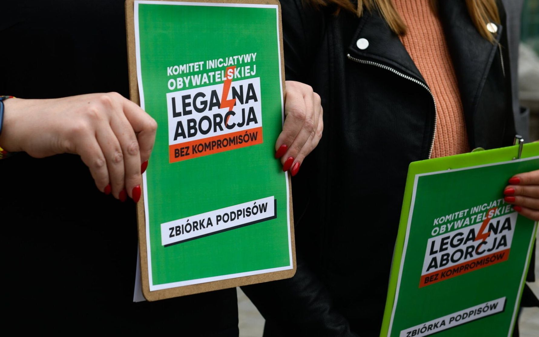 06.08.2021 , Wroclaw . Komitet Inicjatywy Obywatelskiej Legalna Aborcja Bez Kompromisow , konferencja prasowa i rozpoczecie zbiorki podpisow . 
Fot . Tomasz Pietrzyk / Agencja Wyborcza.pl
