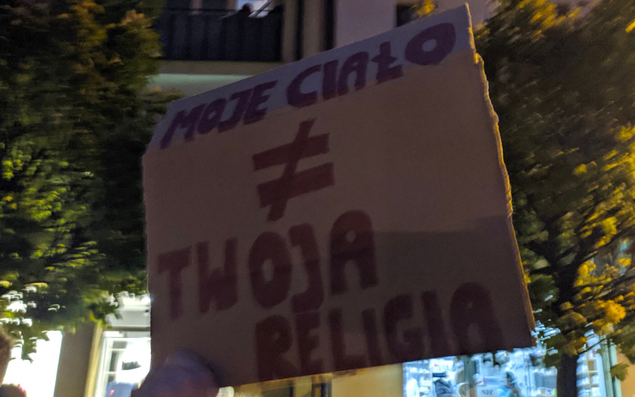 Grafika do artykułu „Granica została przekroczona. W moim Garwolinie przyszło tyle ludzi. Duma" - mówi Łucja