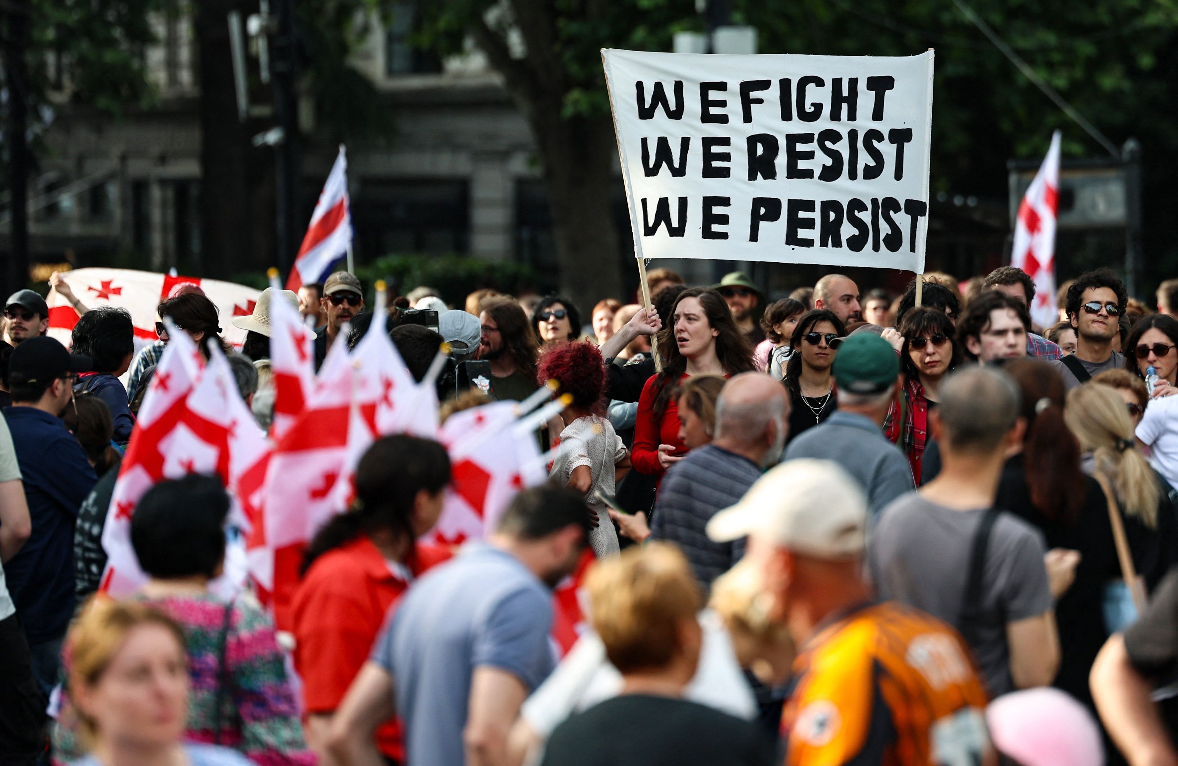 GEORGIA-POLITICS-OPPOSITION-DEMO