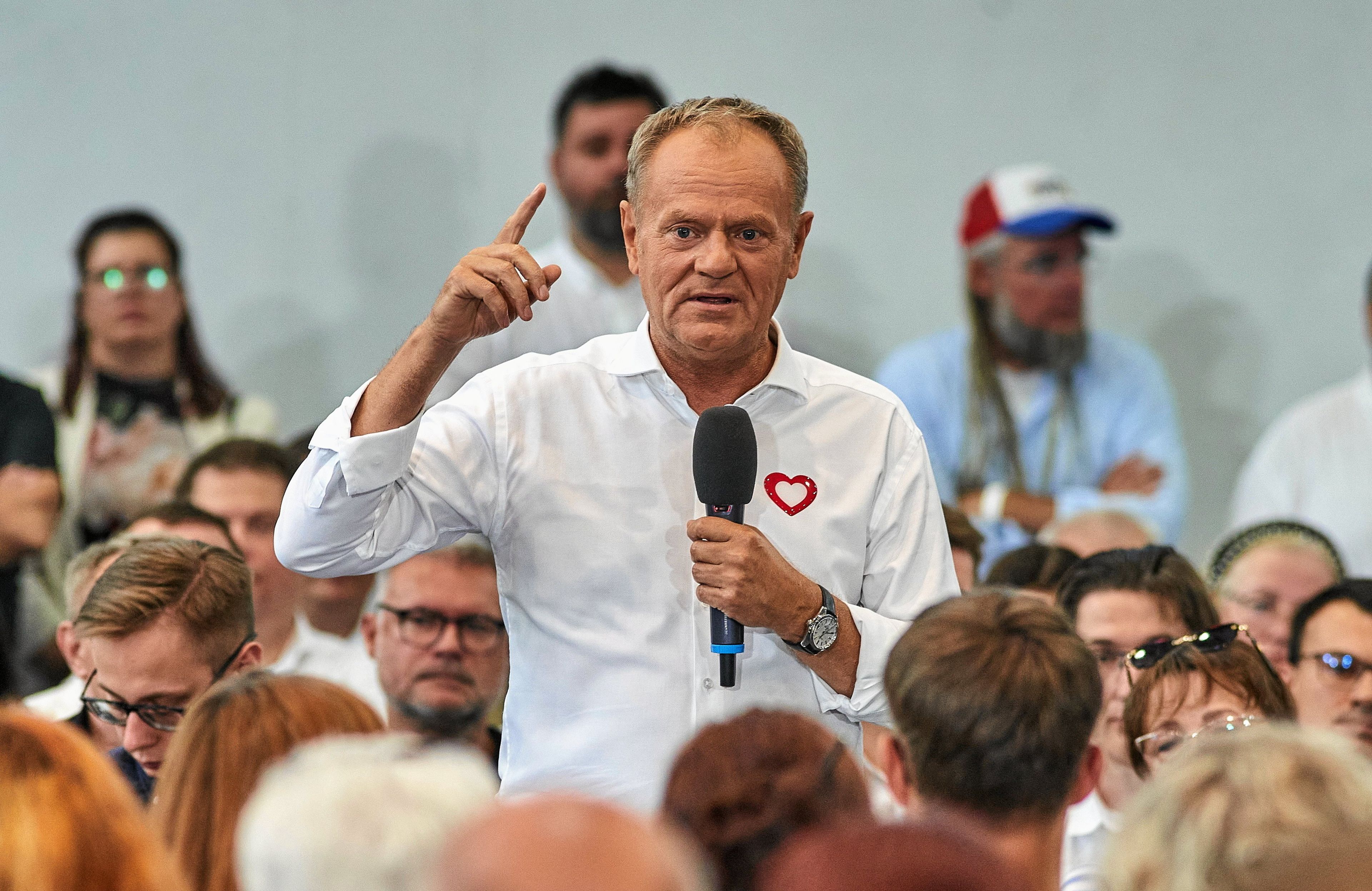 Donald Tusk w Pabianicach
