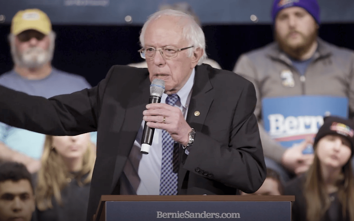 Grafika do artykułu Bernie Sanders wygrywa w New Hampshire, ale socjaliście mogą zagrozić miliardy Bloomberga