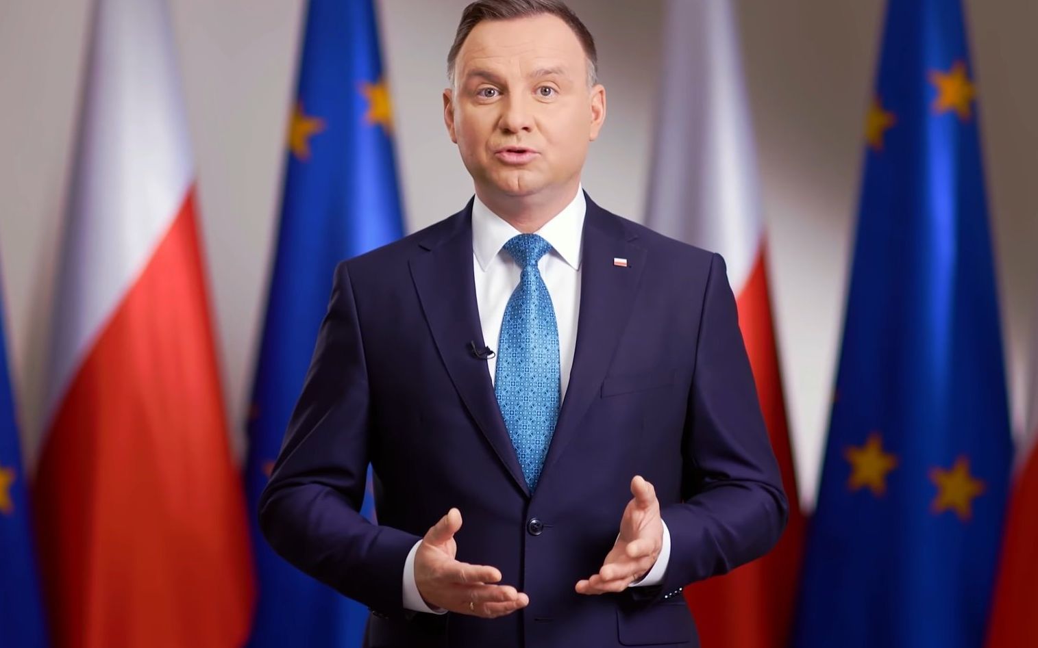 Grafika do artykułu „Unia Europejska to my” – odkrył nagle Duda. Przez lata marudził, że Europa to „oni”