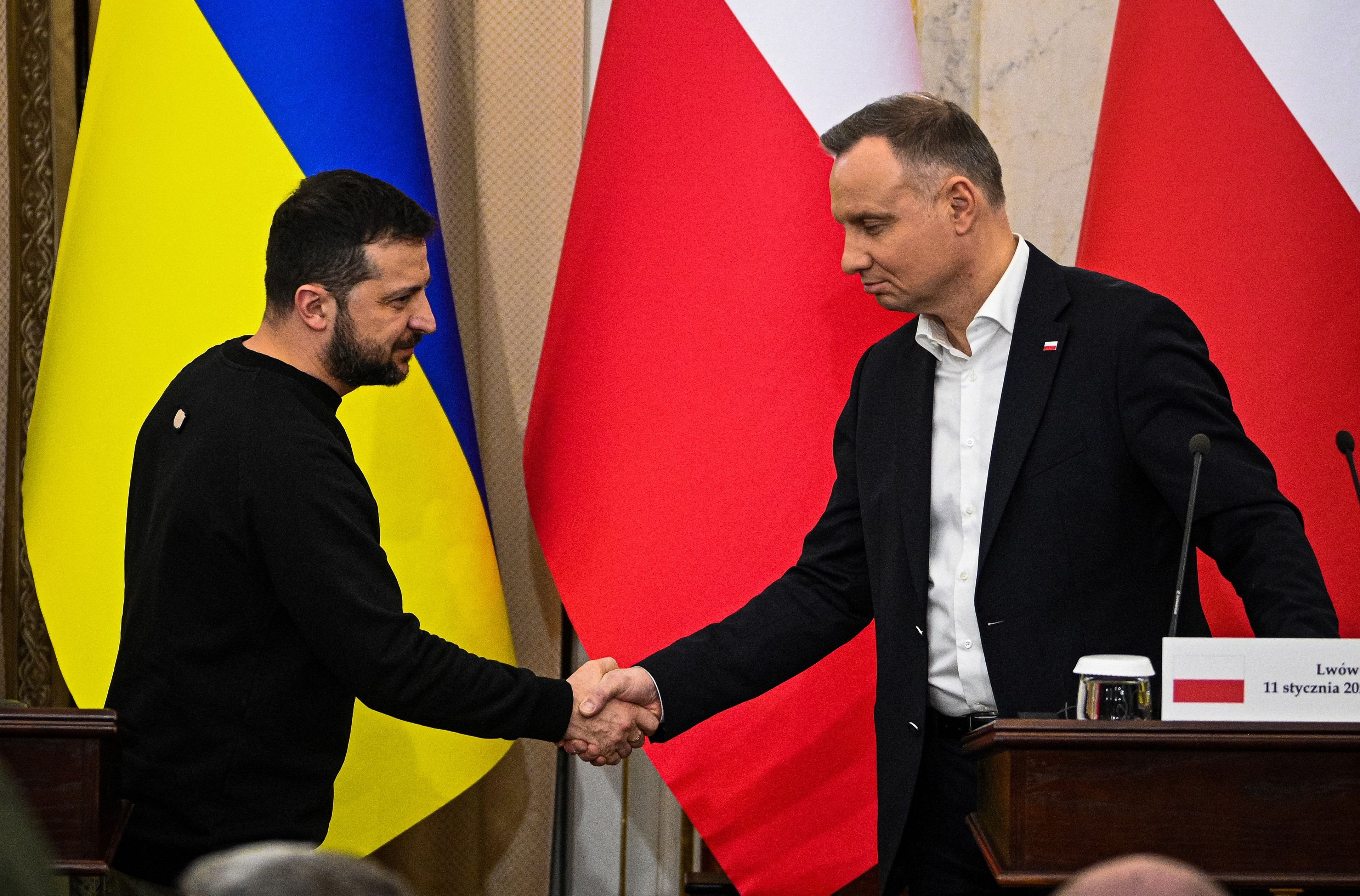 Włodymyr Zełenski przyjechał do Warszawy. Pierwszą od 24 lutego oficjalną wizytę w Polsce prezydent Ukraniy rozpoczął od spotkania z Andrzejem Dudą