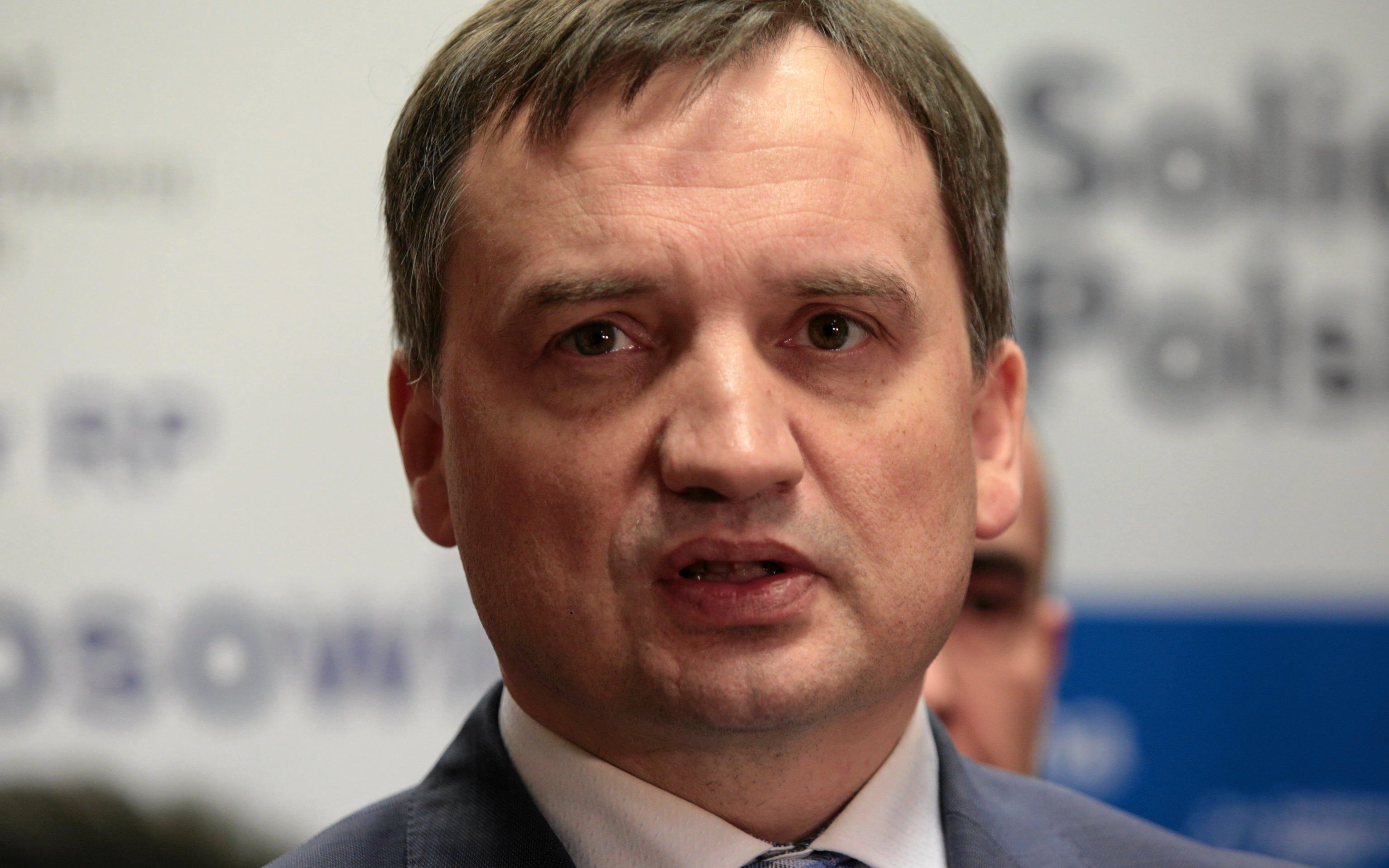 11.02.2019 Kielce . Zbigniew Ziobro podczas konferencji prasowej Solidarnej Polski .
Fot. Pawel Malecki / Agencja Gazeta