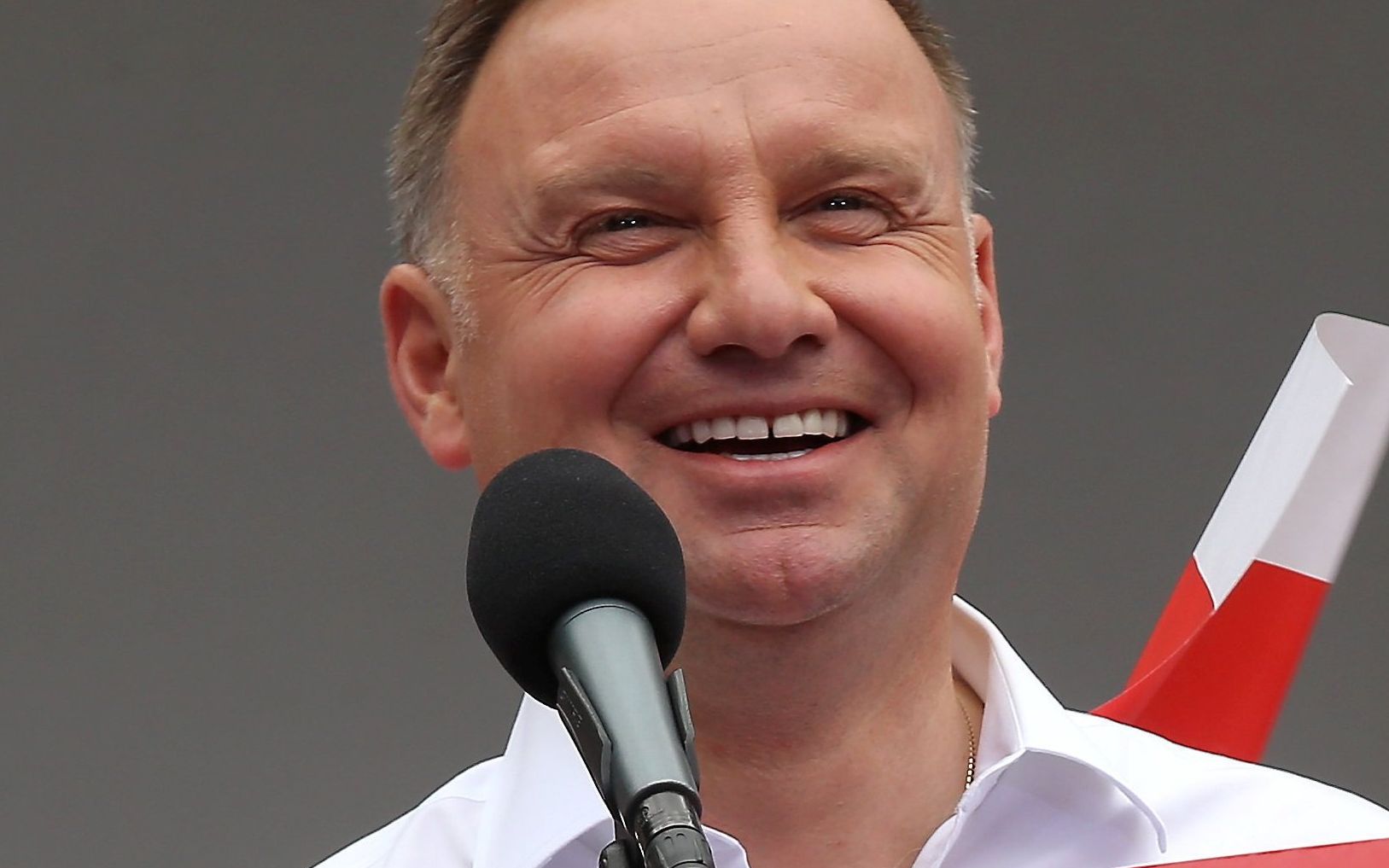 07.07.2020  Augustow . Prezydent Andrzej Duda podczas spotkania z mieszkancami w ramach kampanii wyborczej . 
Fot. Agnieszka Sadowska/ Agencja Gazeta *** Local Caption *** .