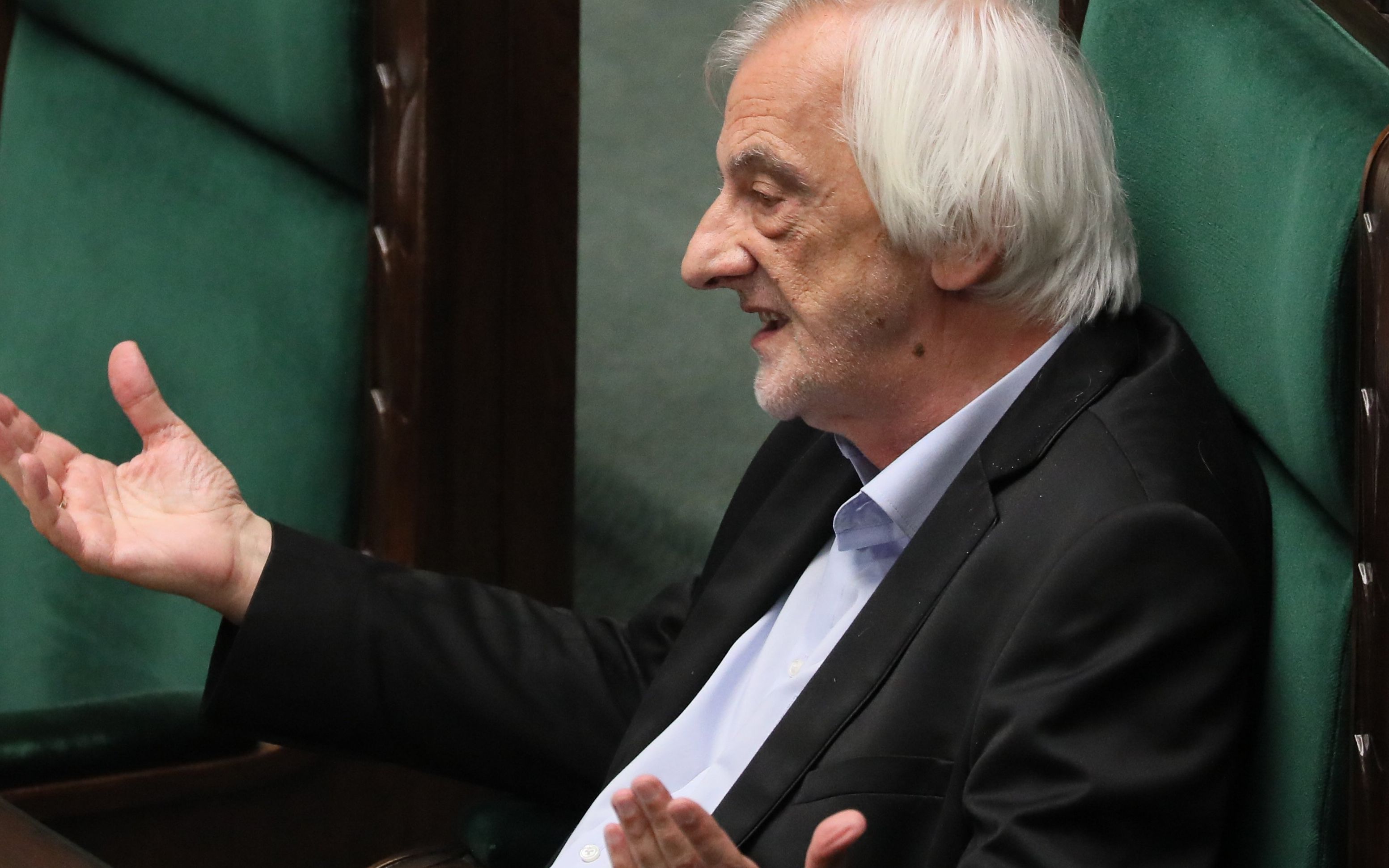16.05.2019 Warszawa . Sejm . Marszalek Sejmu Ryszard Terlecki podczas  glosowania nad przyjeciem do porzadku dziennego sprawozdania komisji o rzadowym projekcie ustawy o zmianie ustawy - kodeks karny w zwiazku z planem zaostrzenia kar za pedofilie .
Fot. Slawomir Kaminski / Agencja Gazeta