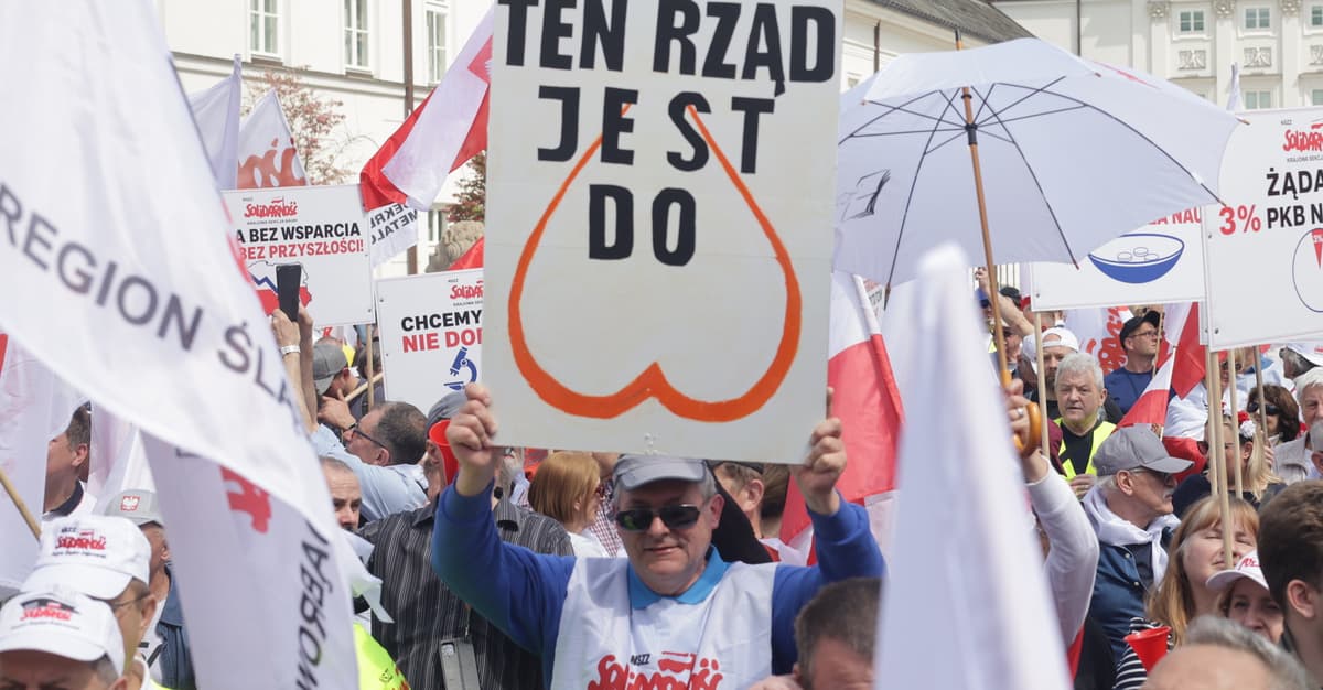 Tysiące ludzi na marszu przeciwko Zielonemu Ładowi