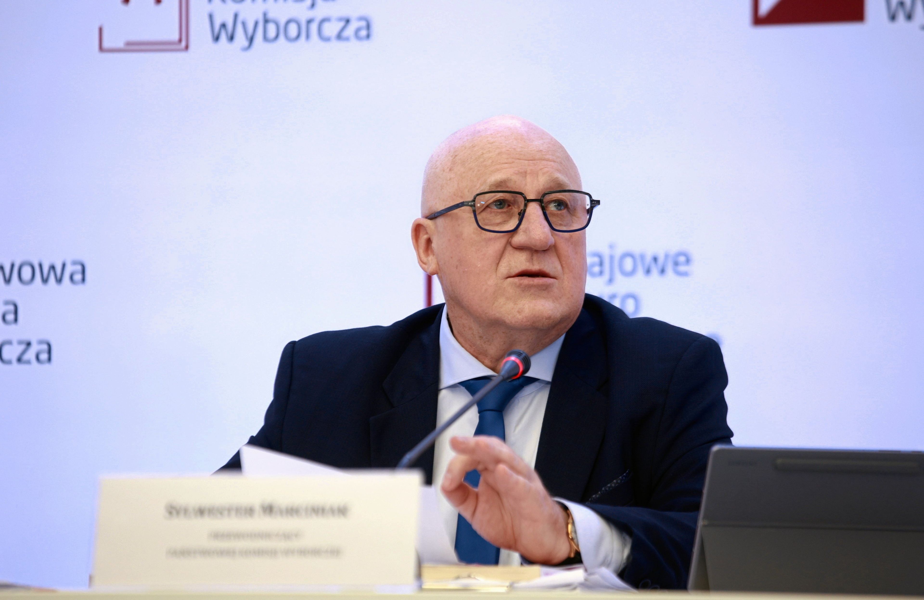 Konferencja prasowa PKW przed druga tura wyborów prezydenckich