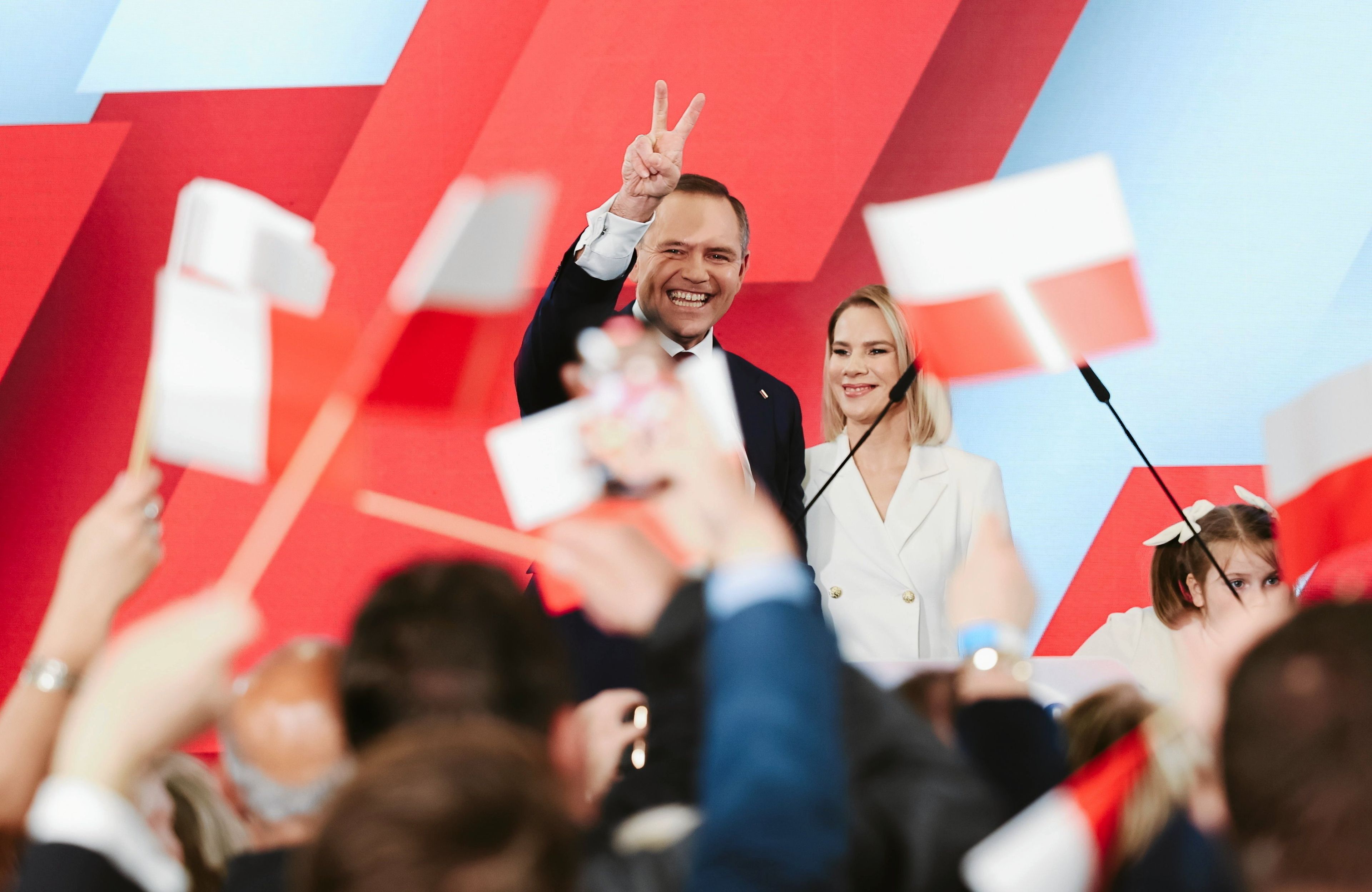 Wieczór wyborczy kandydata na Prezydenta RP Karola Nawrockiego