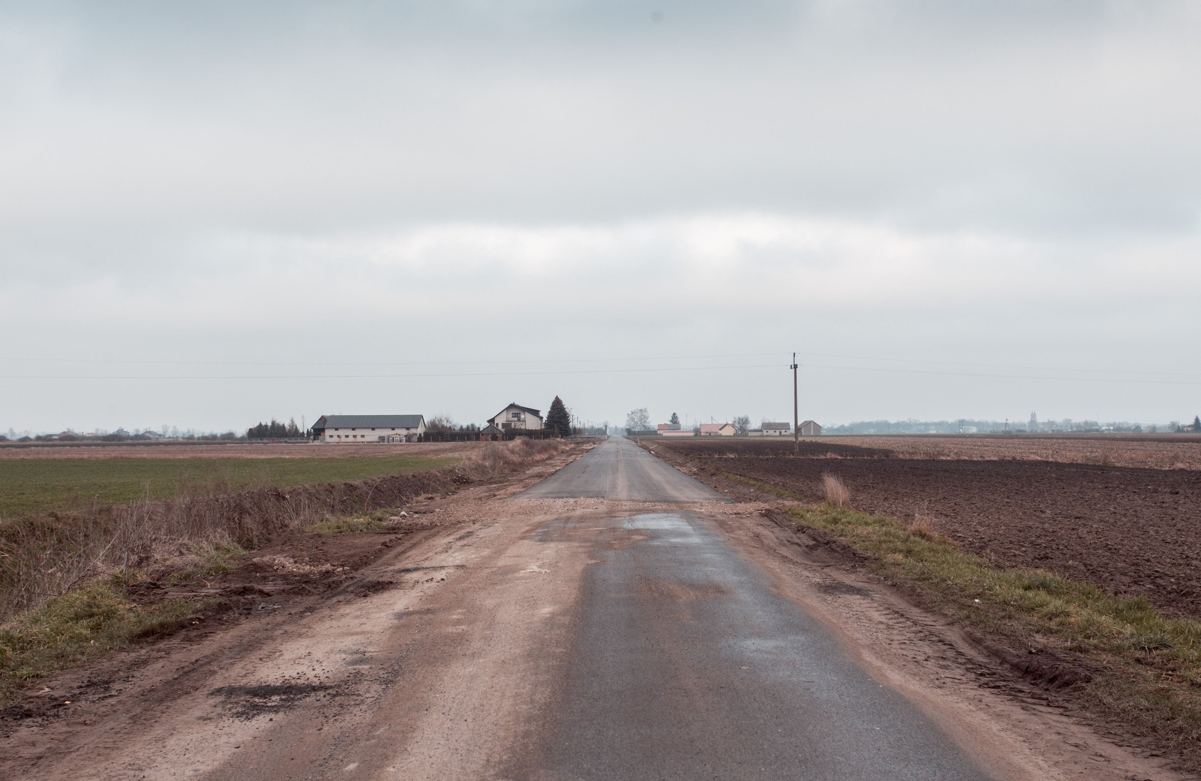 Protest w Skrzelewie przeciw budowie Centralnego Portu Komunikacyjnego