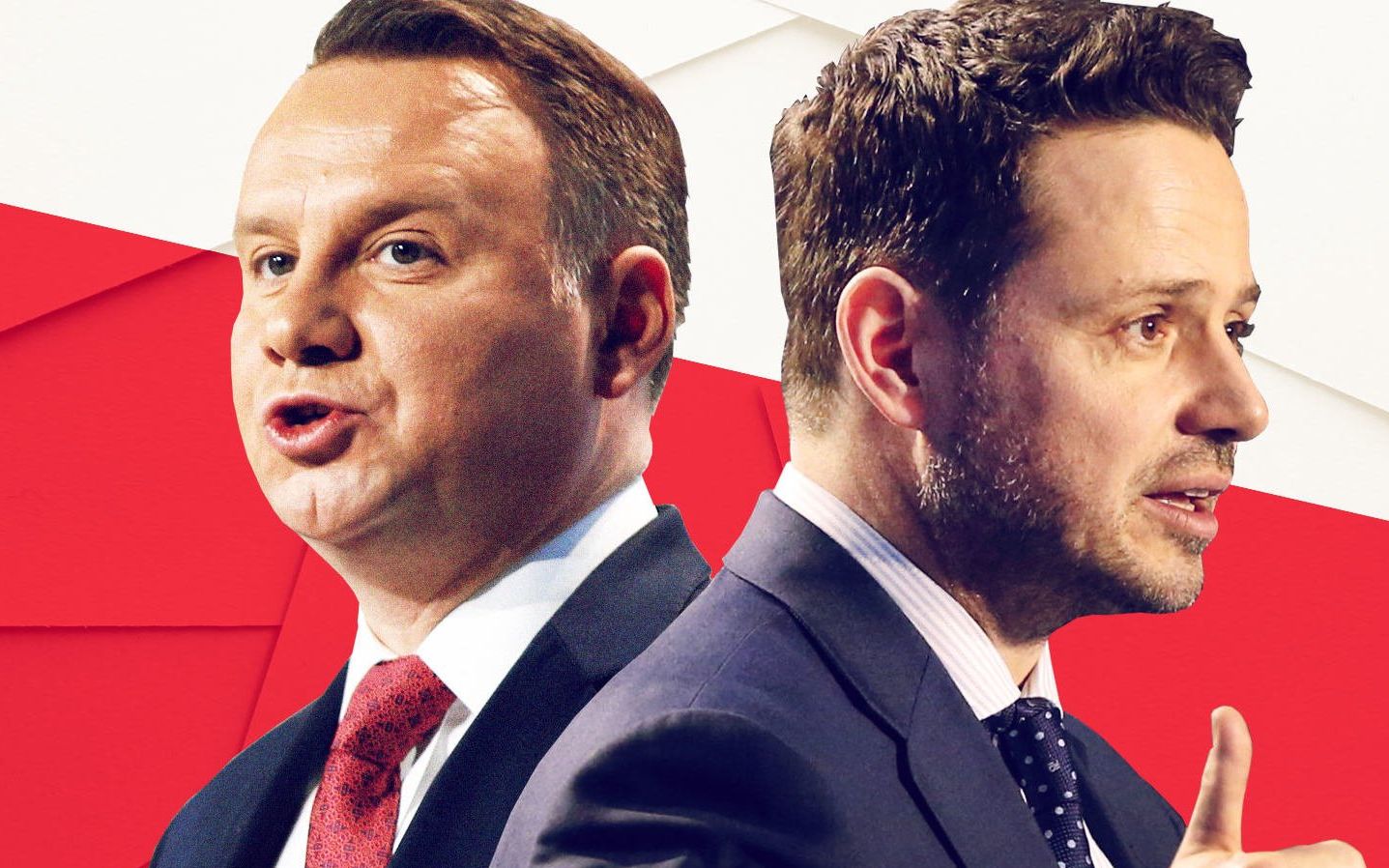 Grafika do artykułu Co oznaczają słowa Dudy, a co Trzaskowskiego? Pierwszy trenuje fiflaka, drugi idzie prosto