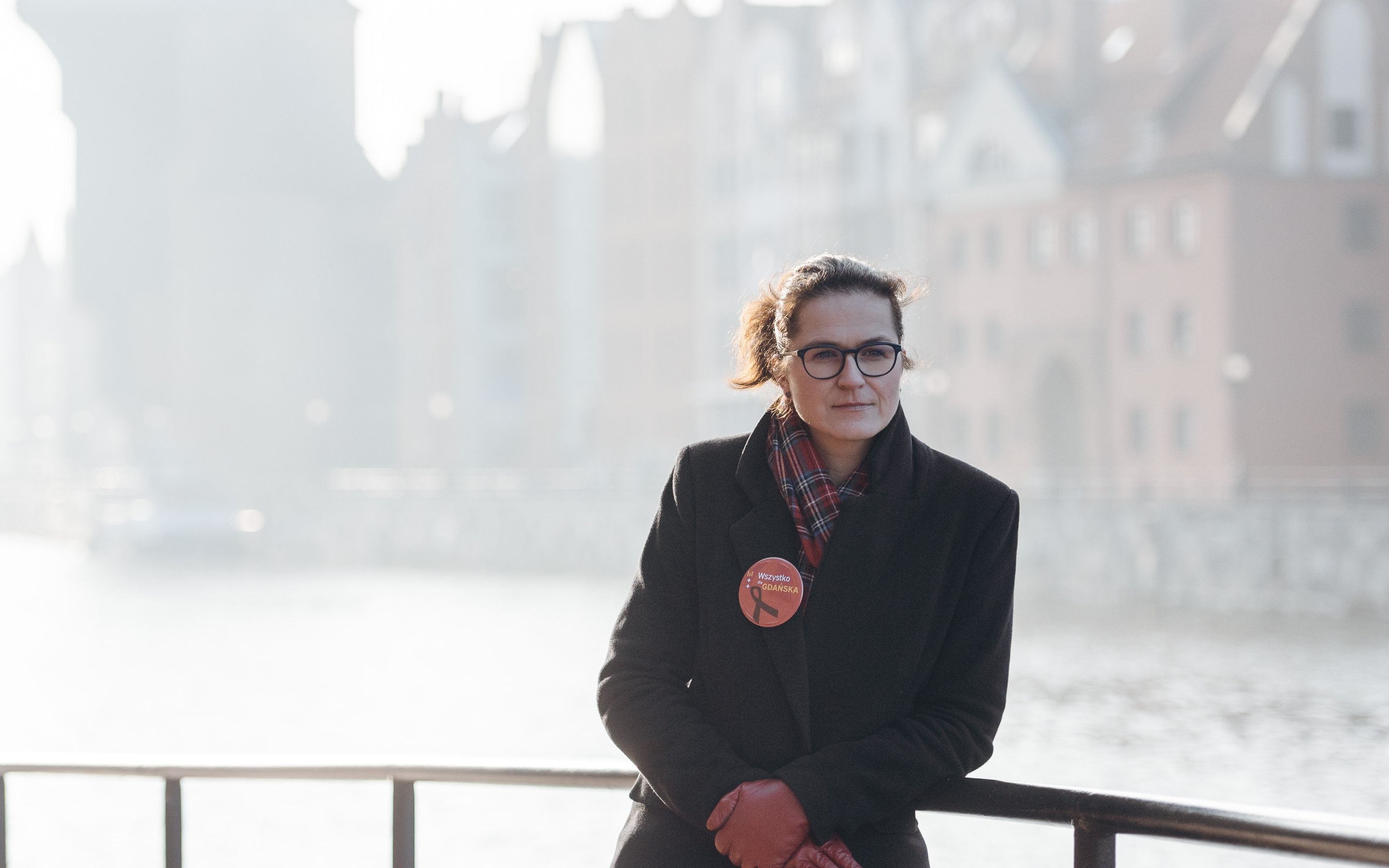 22.01.2019 Gdansk , Olowianka . Konferencja prasowa pelniacej obowiazki prezydenta gdanska Aleksandry Dulkiewicz . 
Fot. Bartosz Banka / Agencja Gazeta